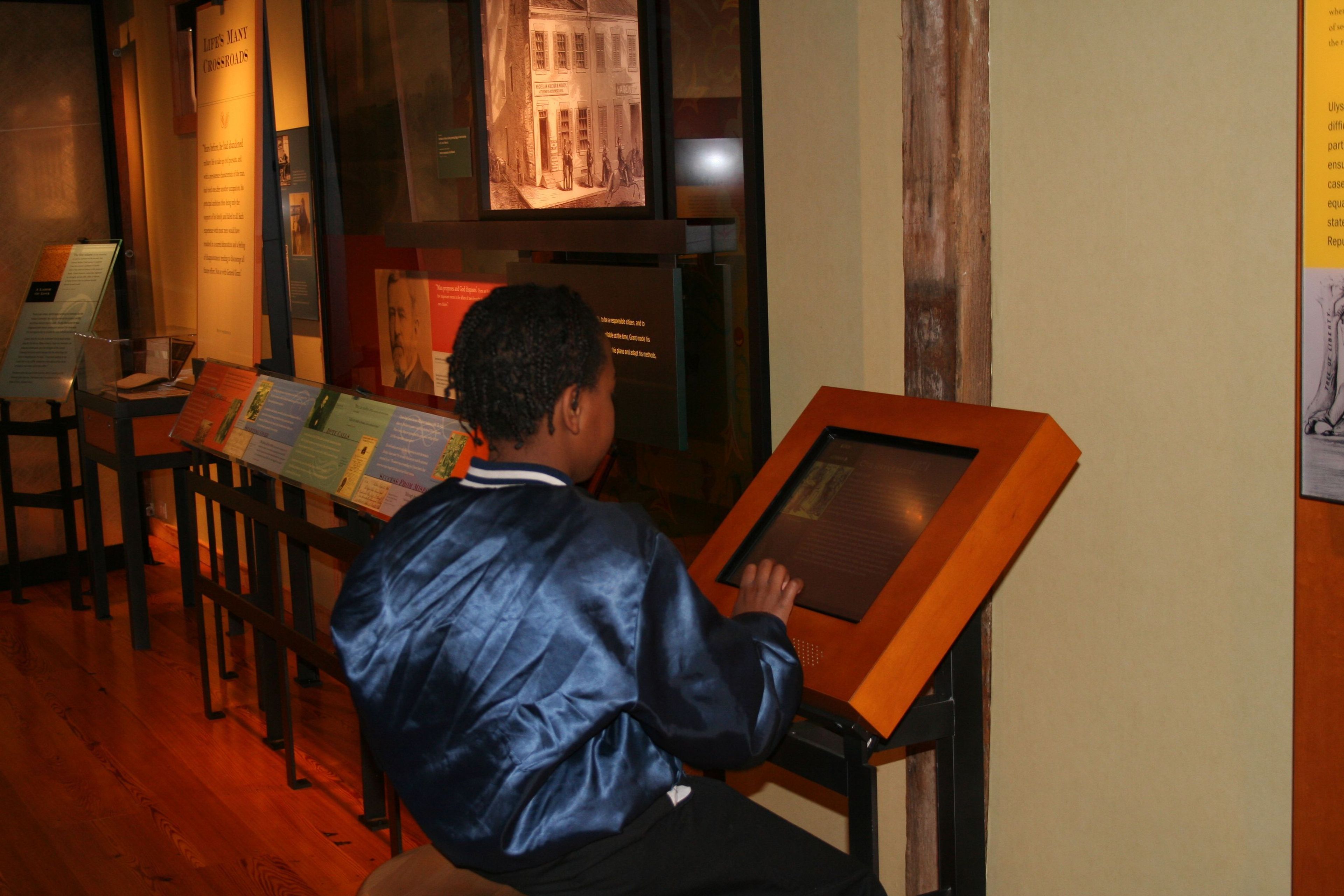 The interactive museum is located in the historic stable.