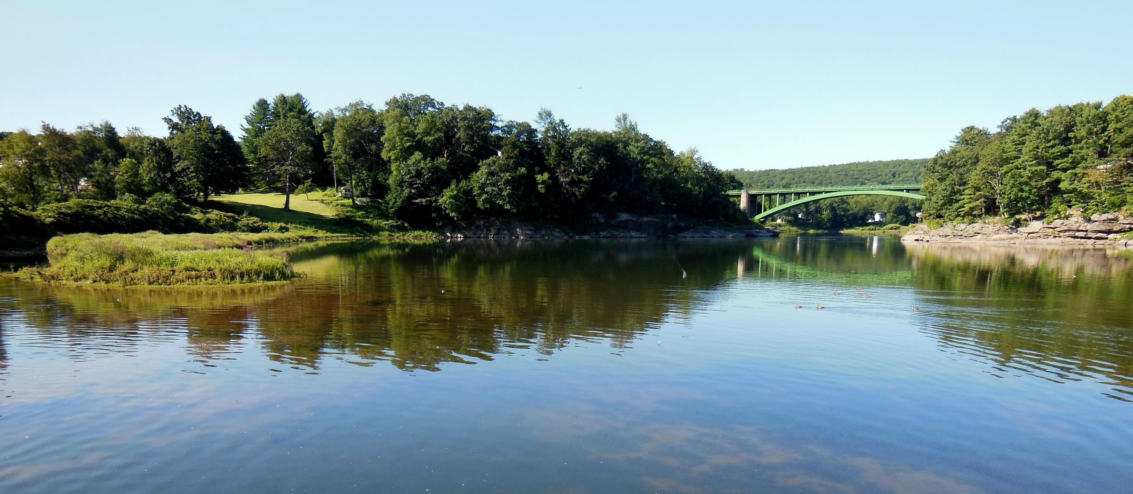 A view of Upper Delaware Scenic and Recreational River