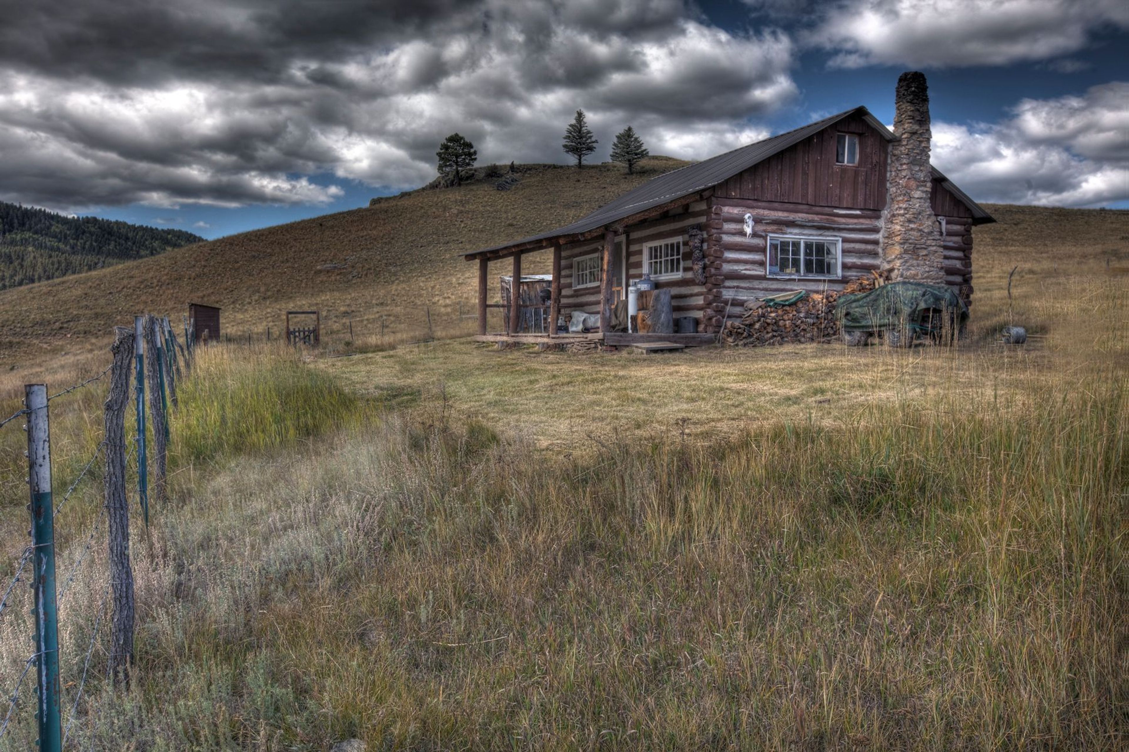 San Antonio Cabin often housed cowboys when the preserve was privately-owned and operating as a ranch.