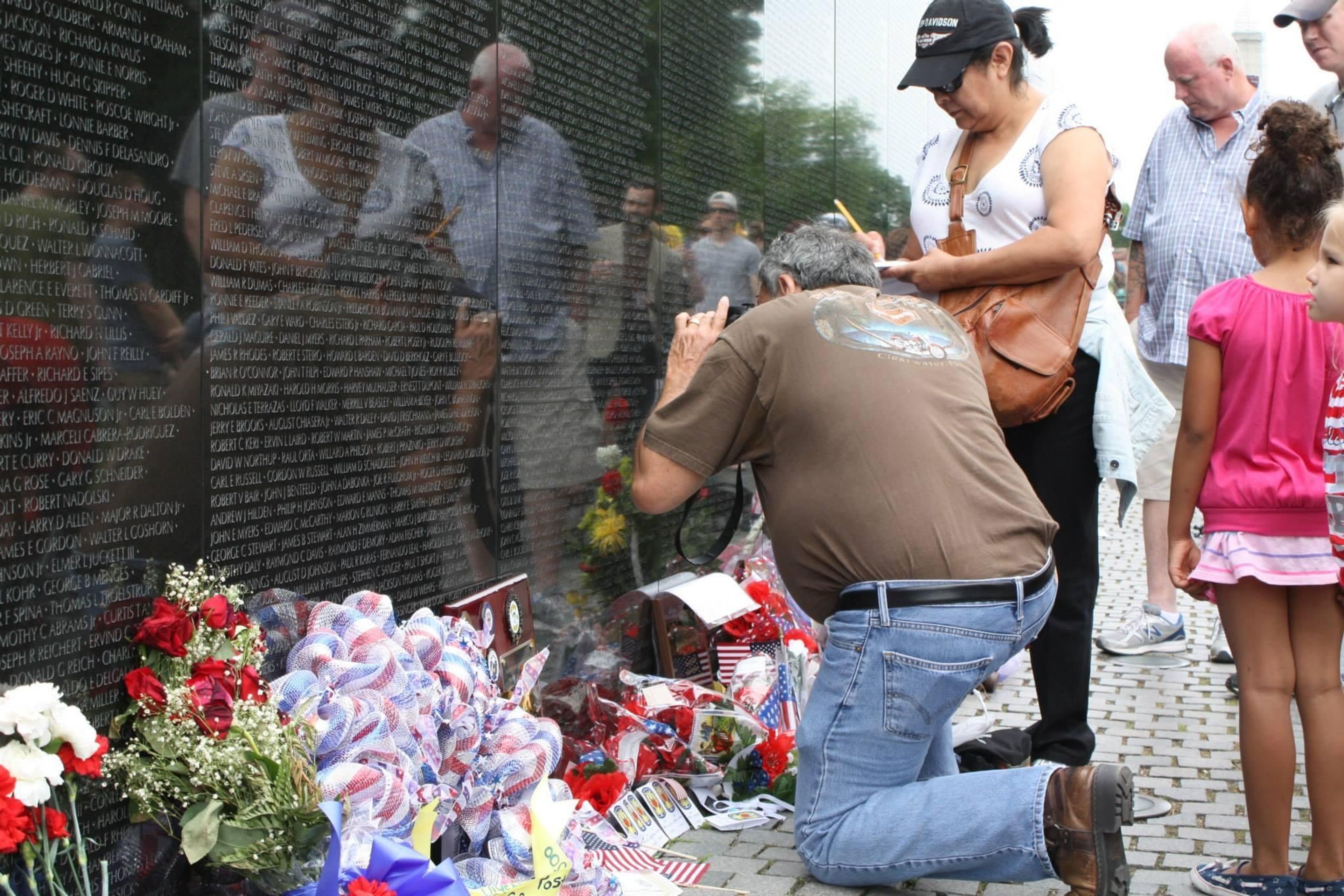 Memorial Day weekend is a special time to visit the Vietnam Veterans Memorial.