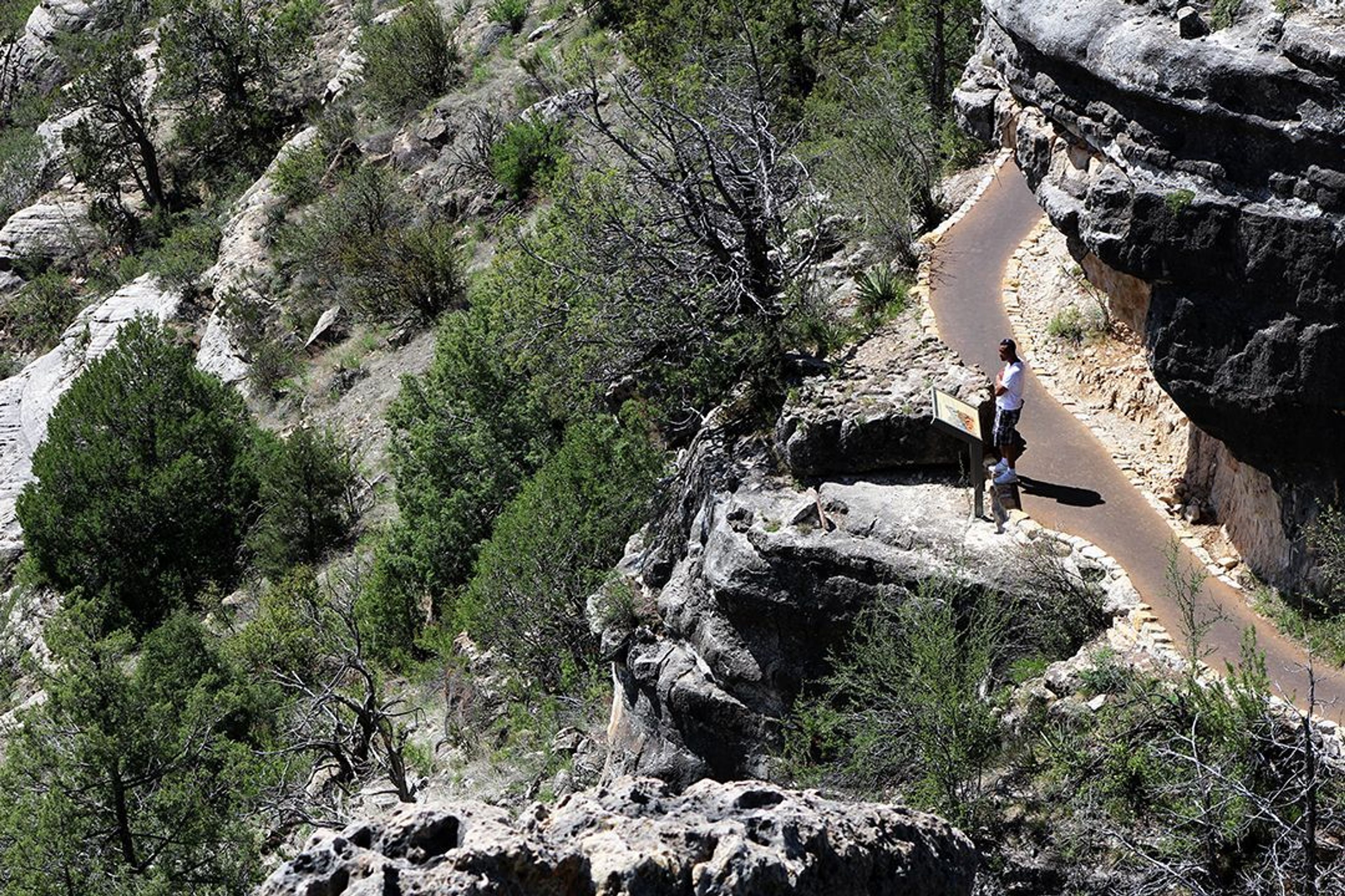 More than 125,000 people visit Walnut Canyon each year.