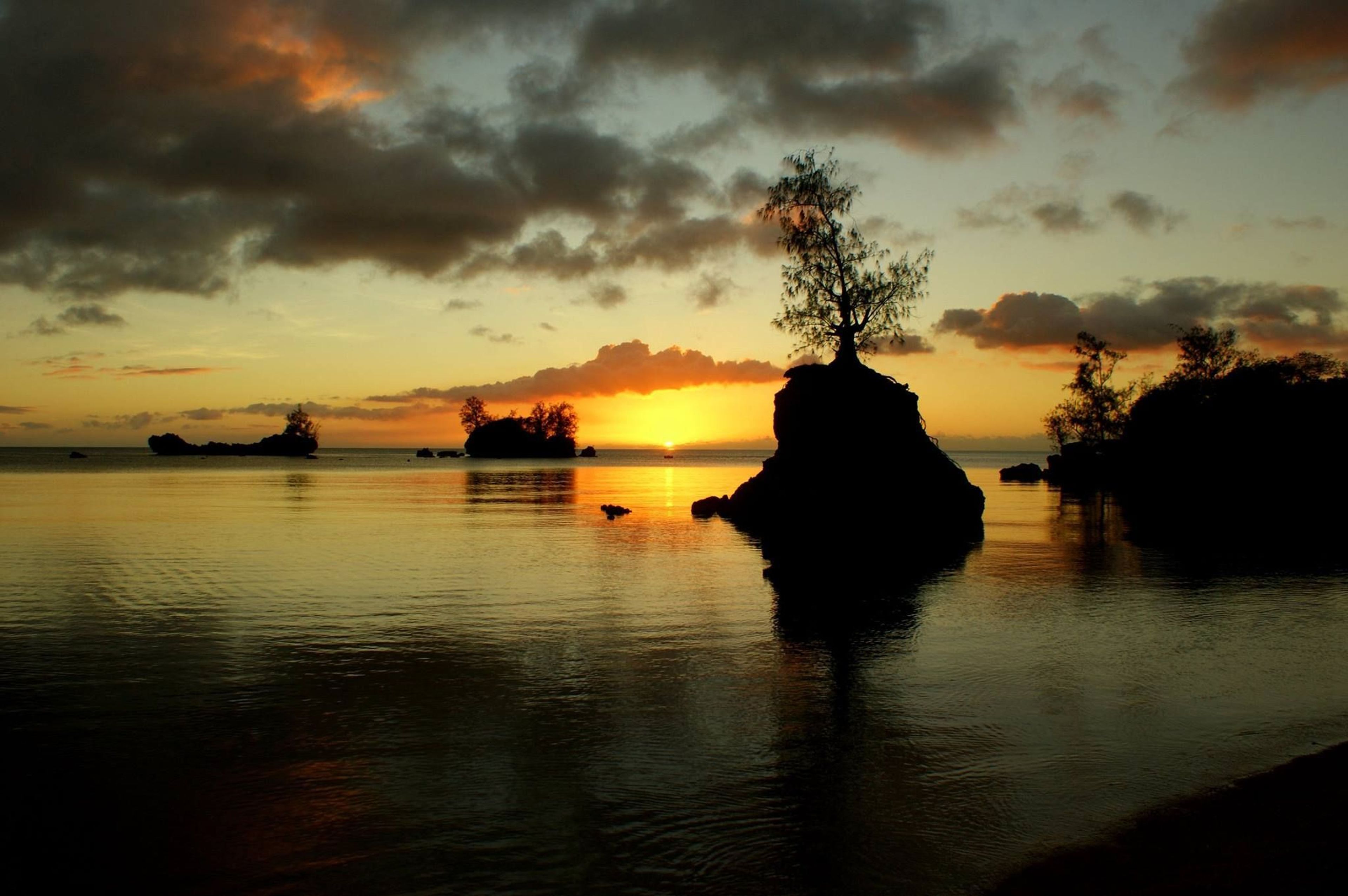 This serene scene of Apaca Point does not reveal the intensity felt on the July 21, 1944 invasion.