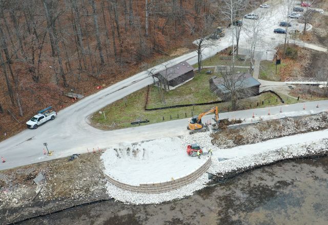 Construction of Accessible Fishing Pier and Pedestrian Walkway at Griffy Lake Nature Preserve