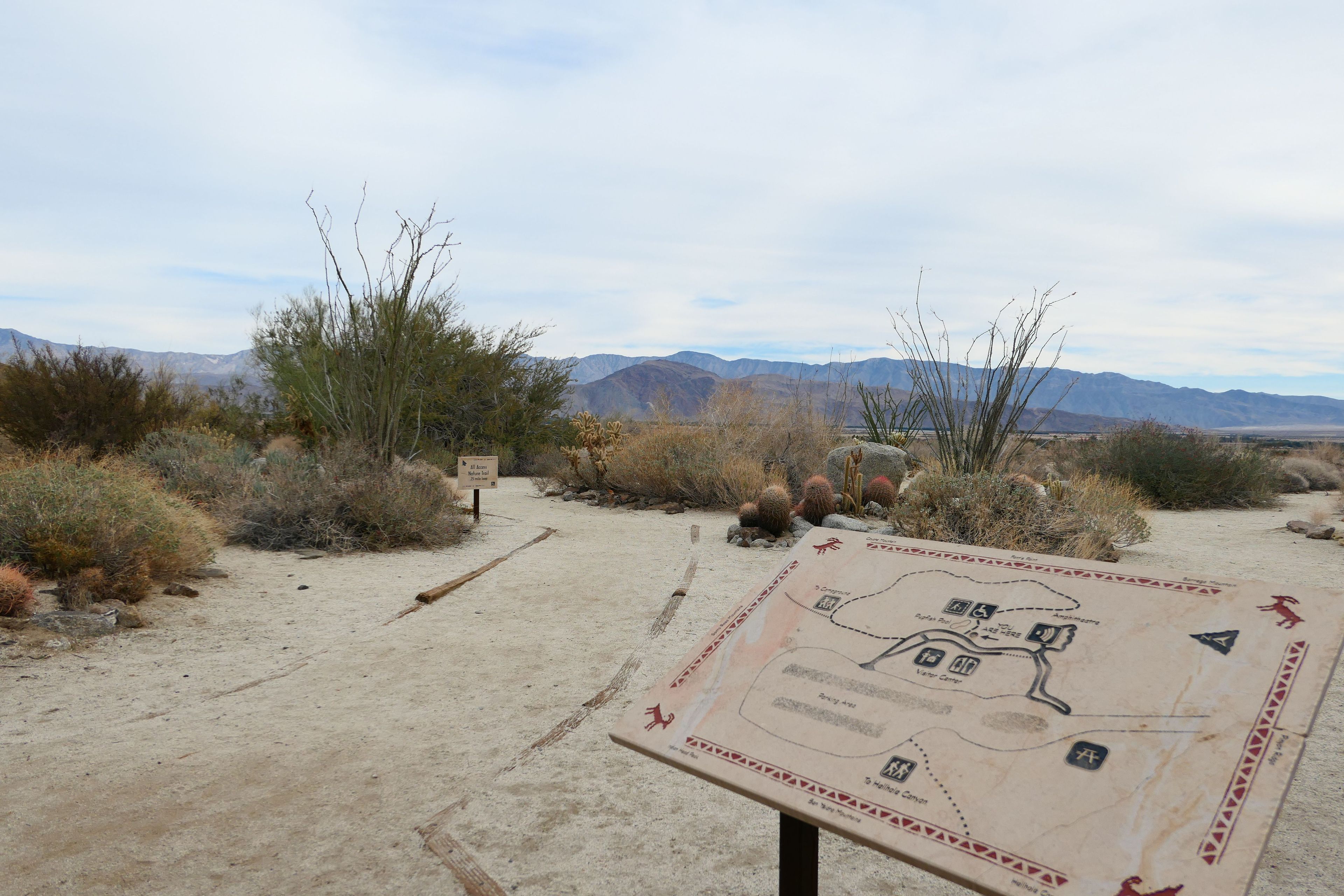 Anza-Borrego Desert State Park Visitor Center Garden