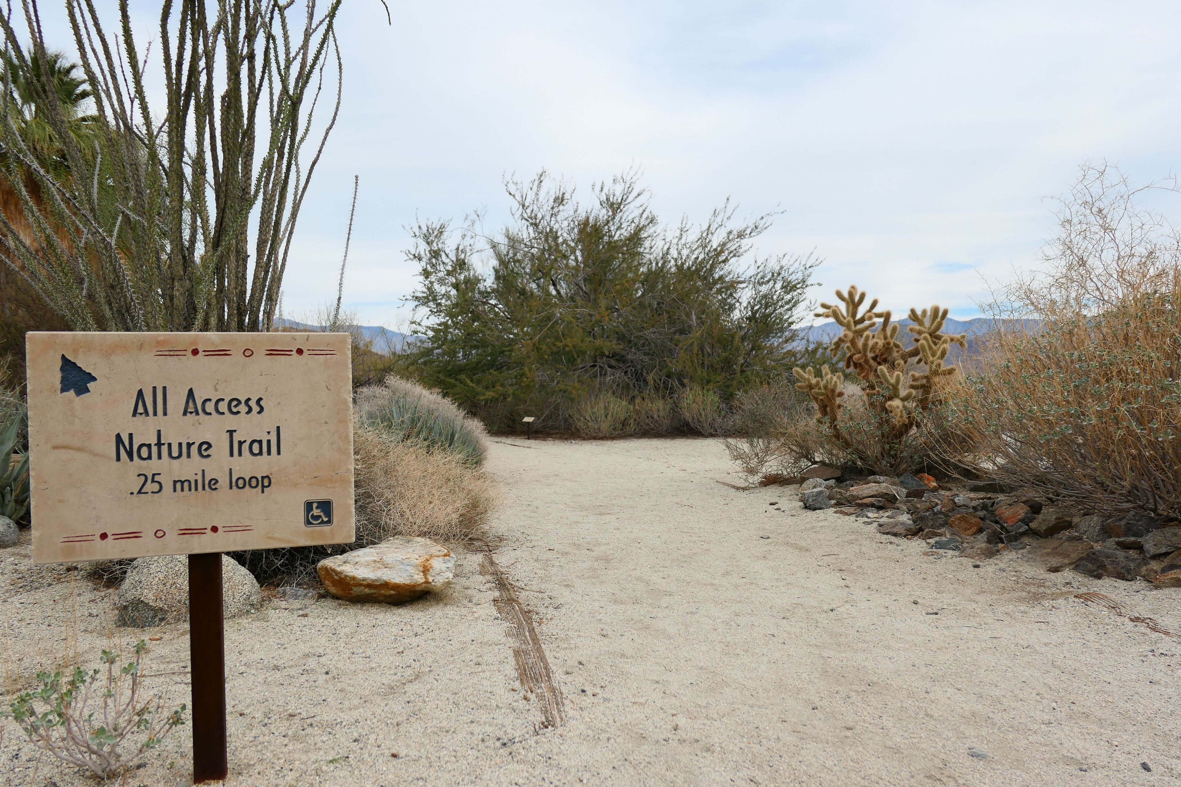 Anza-Borrego Desert State Park Visitor Center All Access Nature Trail