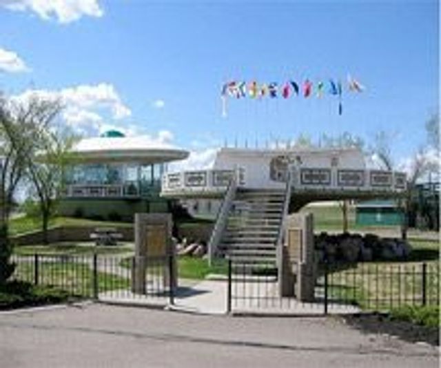 UFO Landing Pad St Paul built in 1969