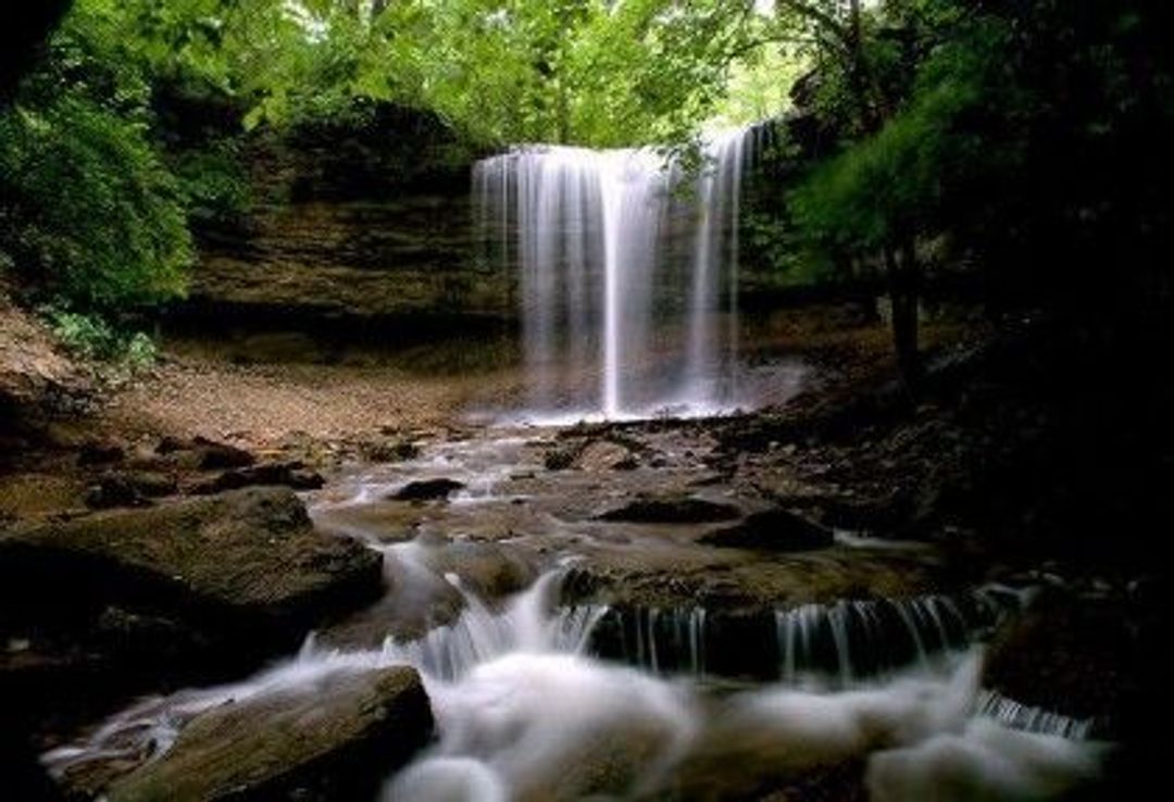 Waterfall at Lower Cascades Park