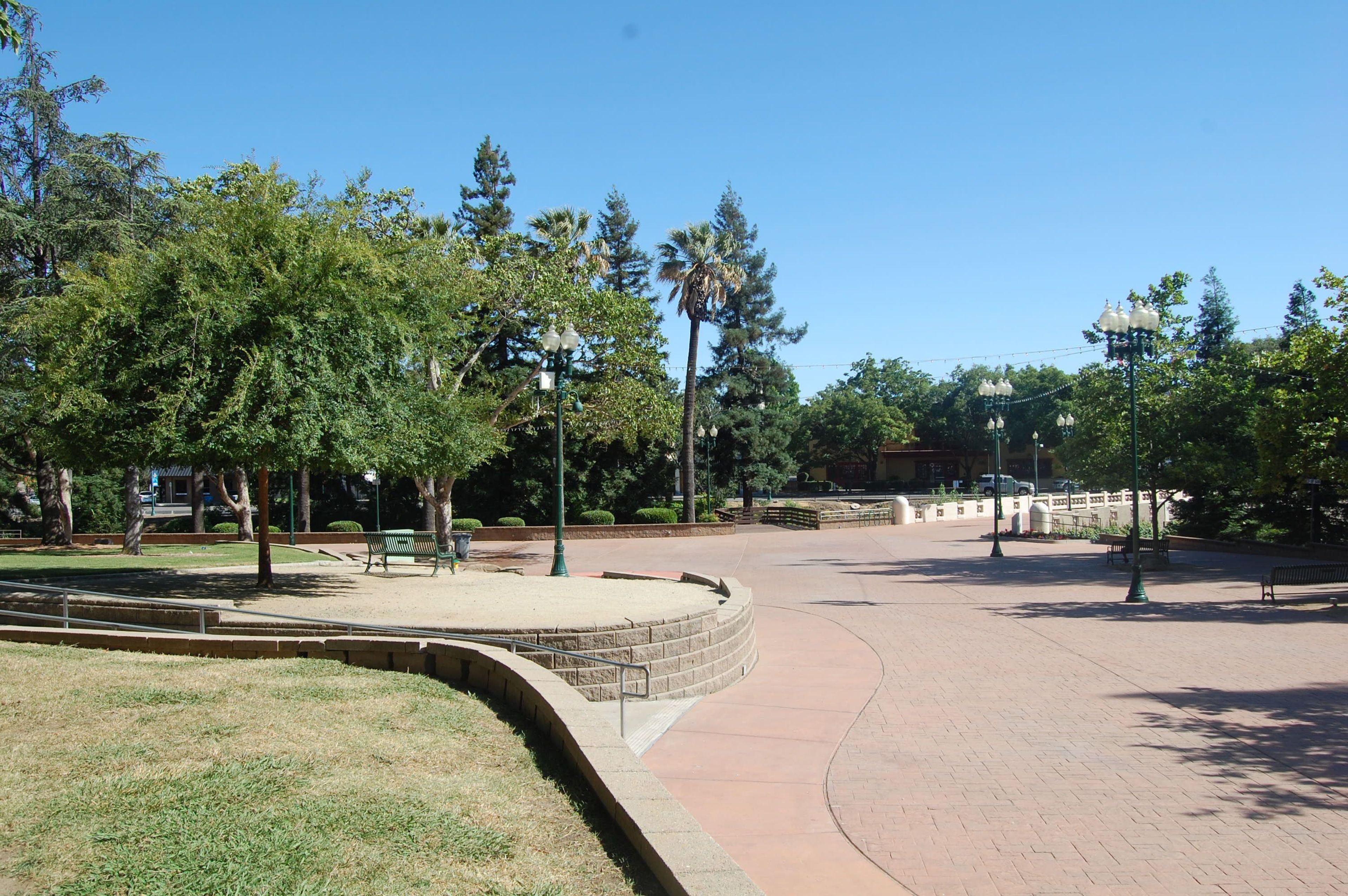 Andrews Park stage area