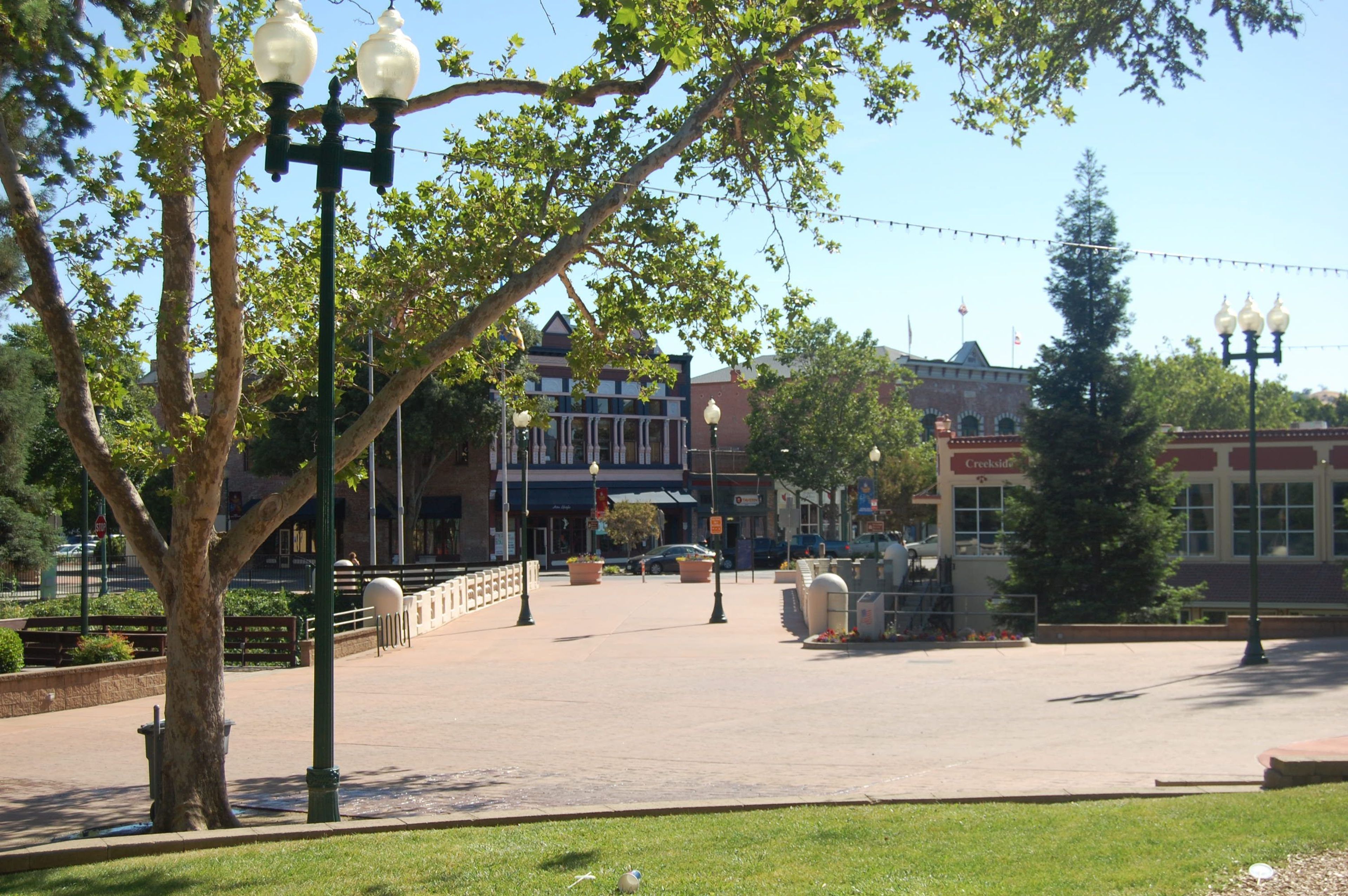 Andrews Park looking at downtown