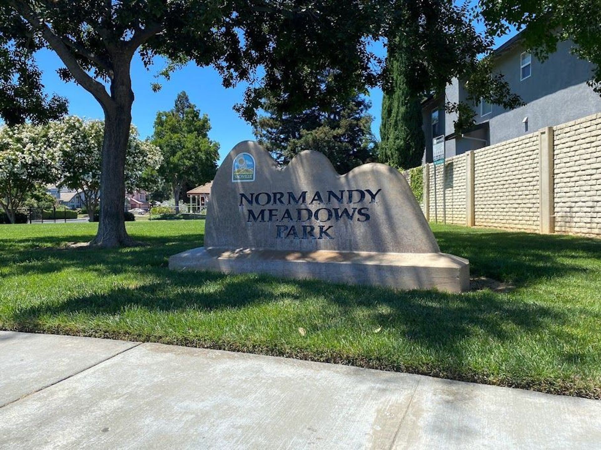 Normandy Meadows sign