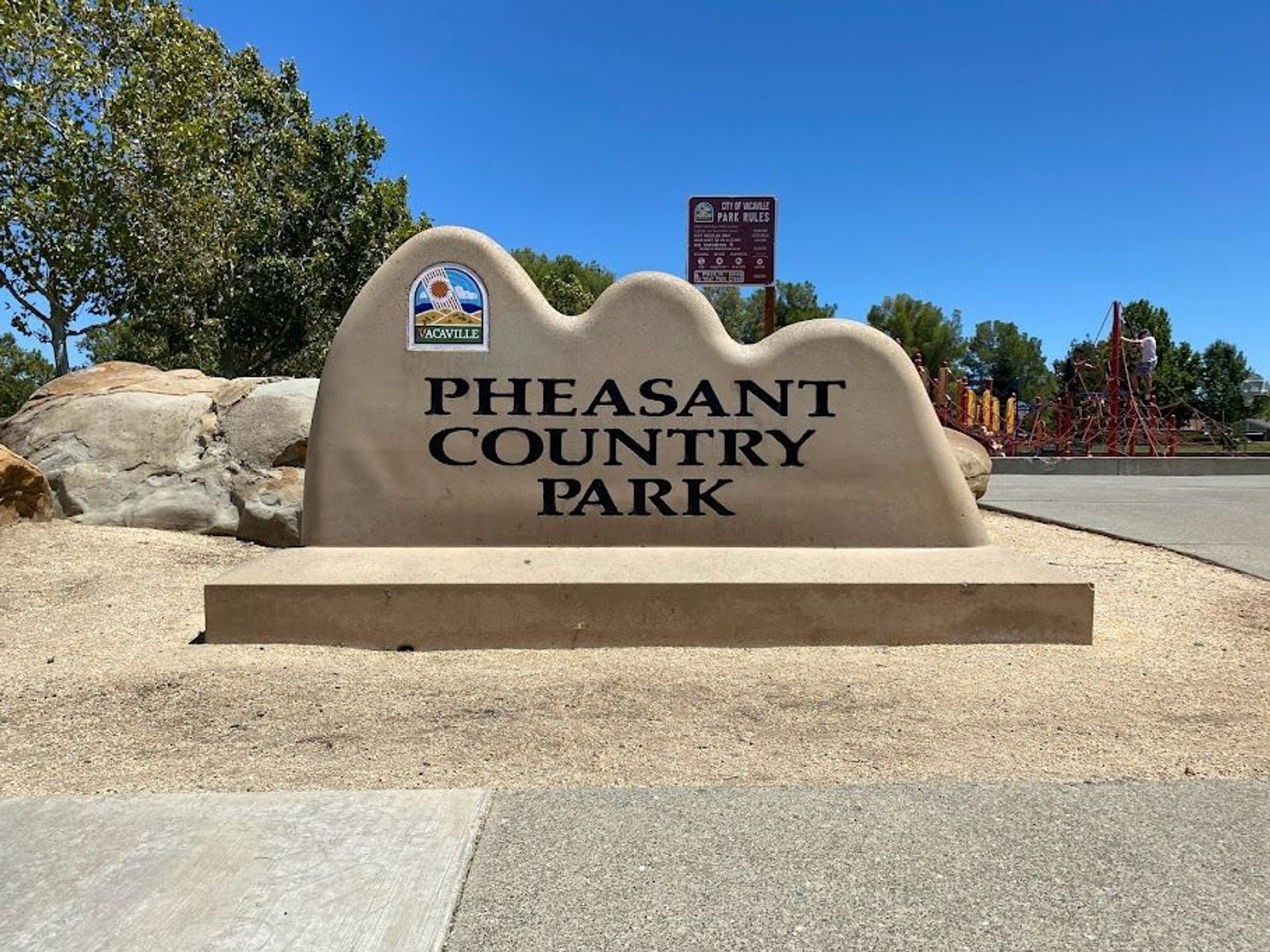 Pheasant Country sign