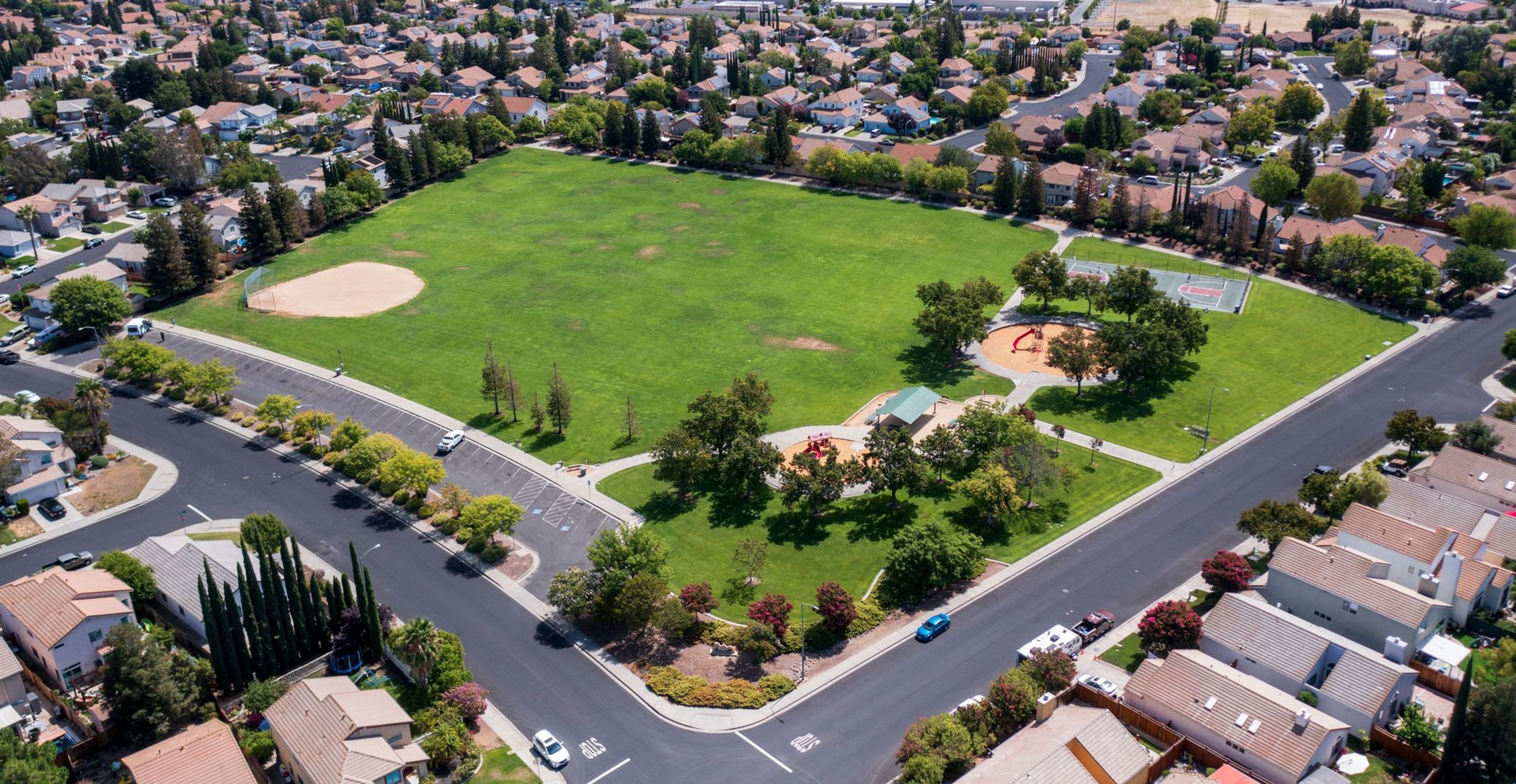 Ridgeview Park Aerial view 3