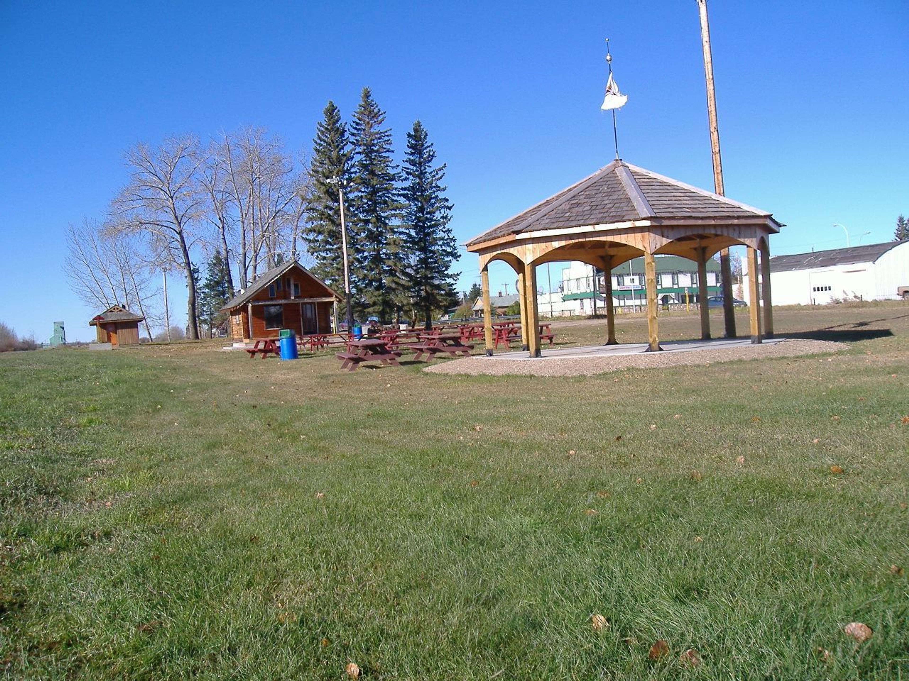 Full view of Elk Point Staging Area in 2007