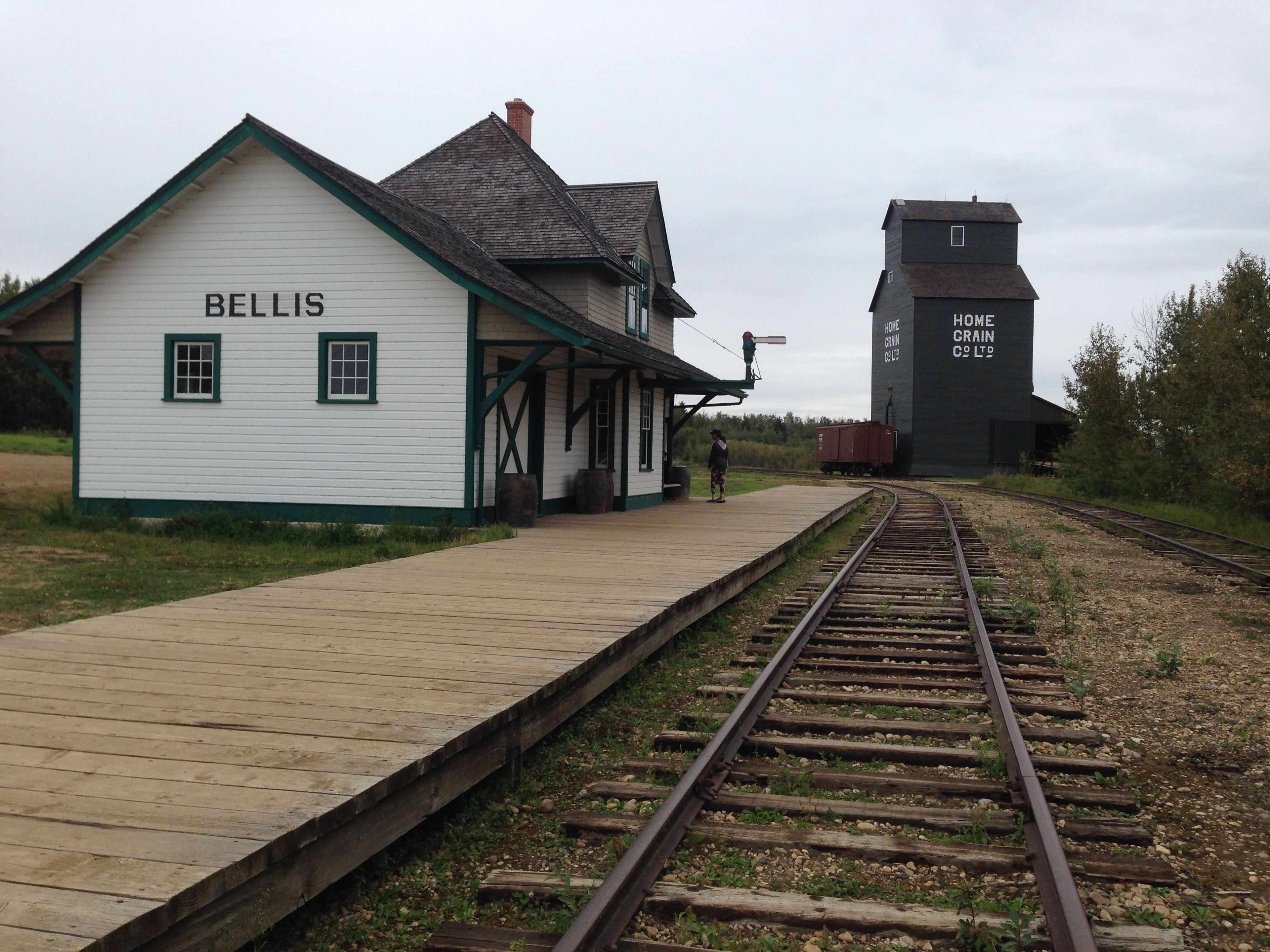 Bellis Train Station now moved to Ukrainian Village