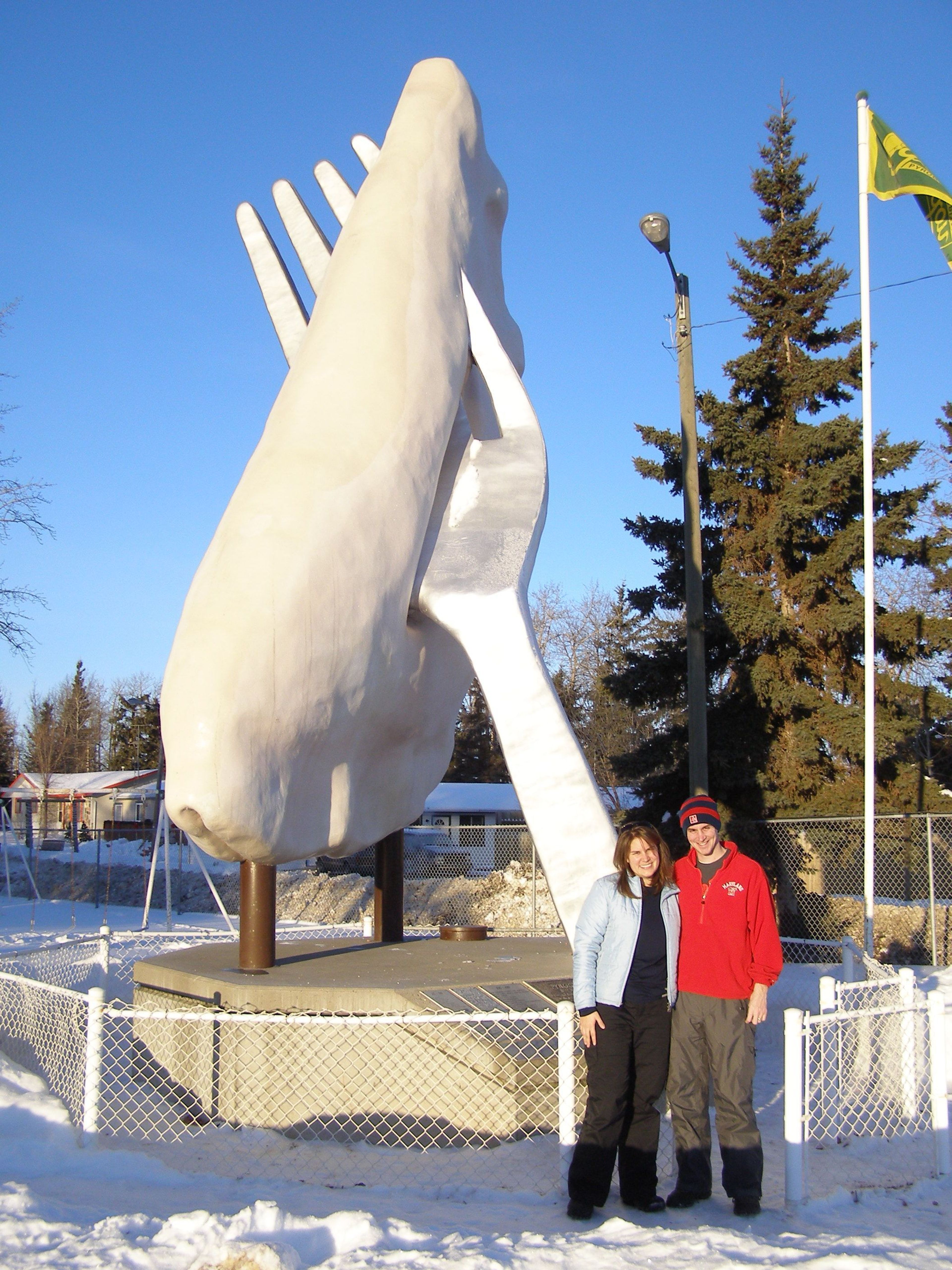 A visit from the US Rails to Trails Foundation in 2006