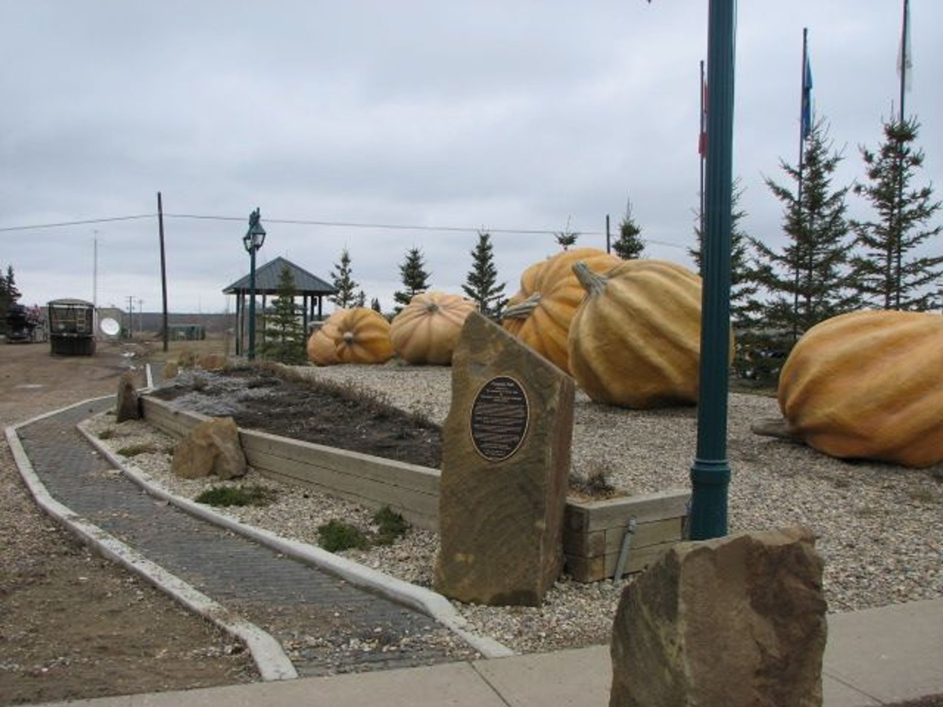 Pumpkin Park soon after construction in 2007