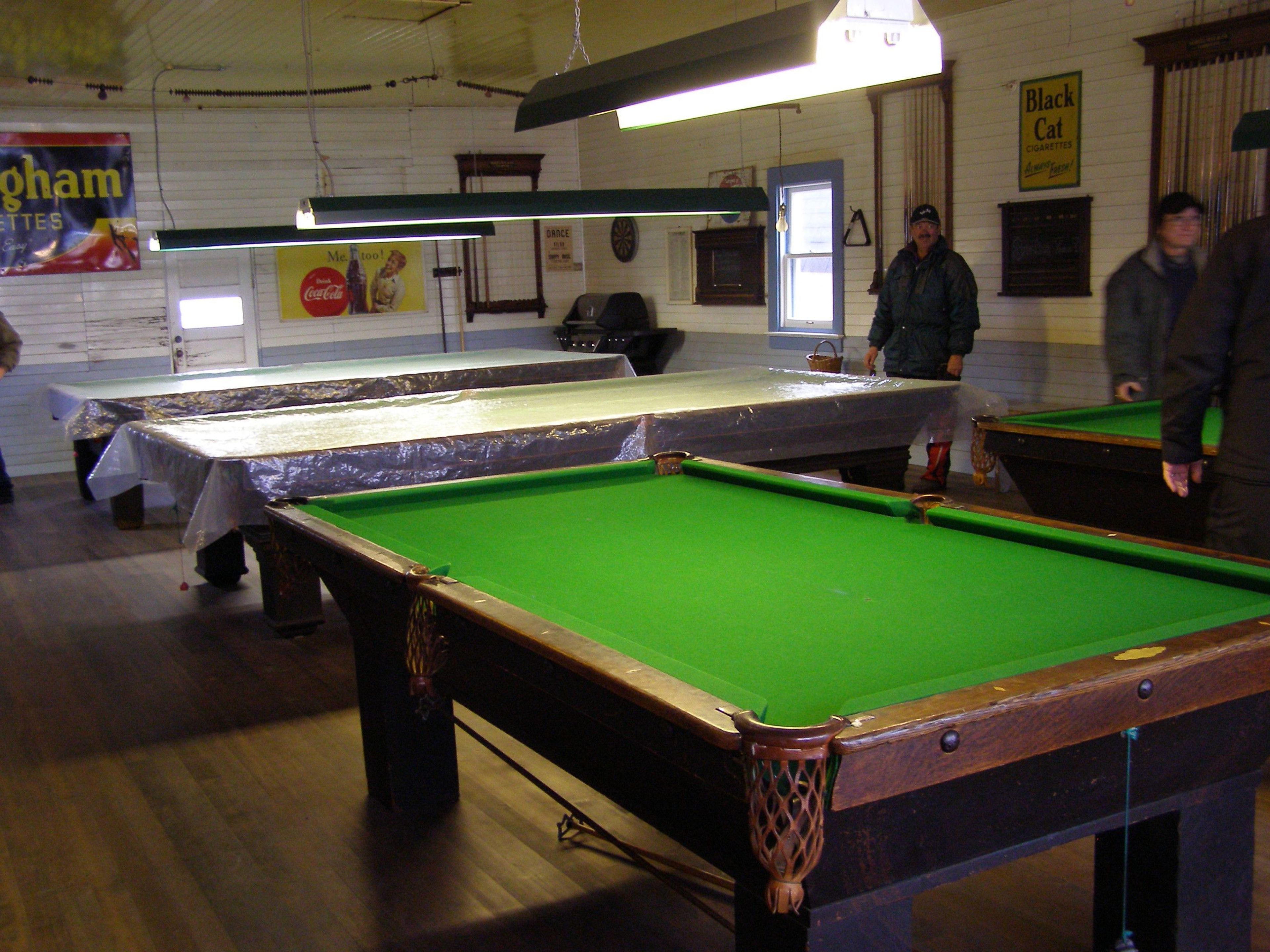 Vilna's Historic Pool Hall