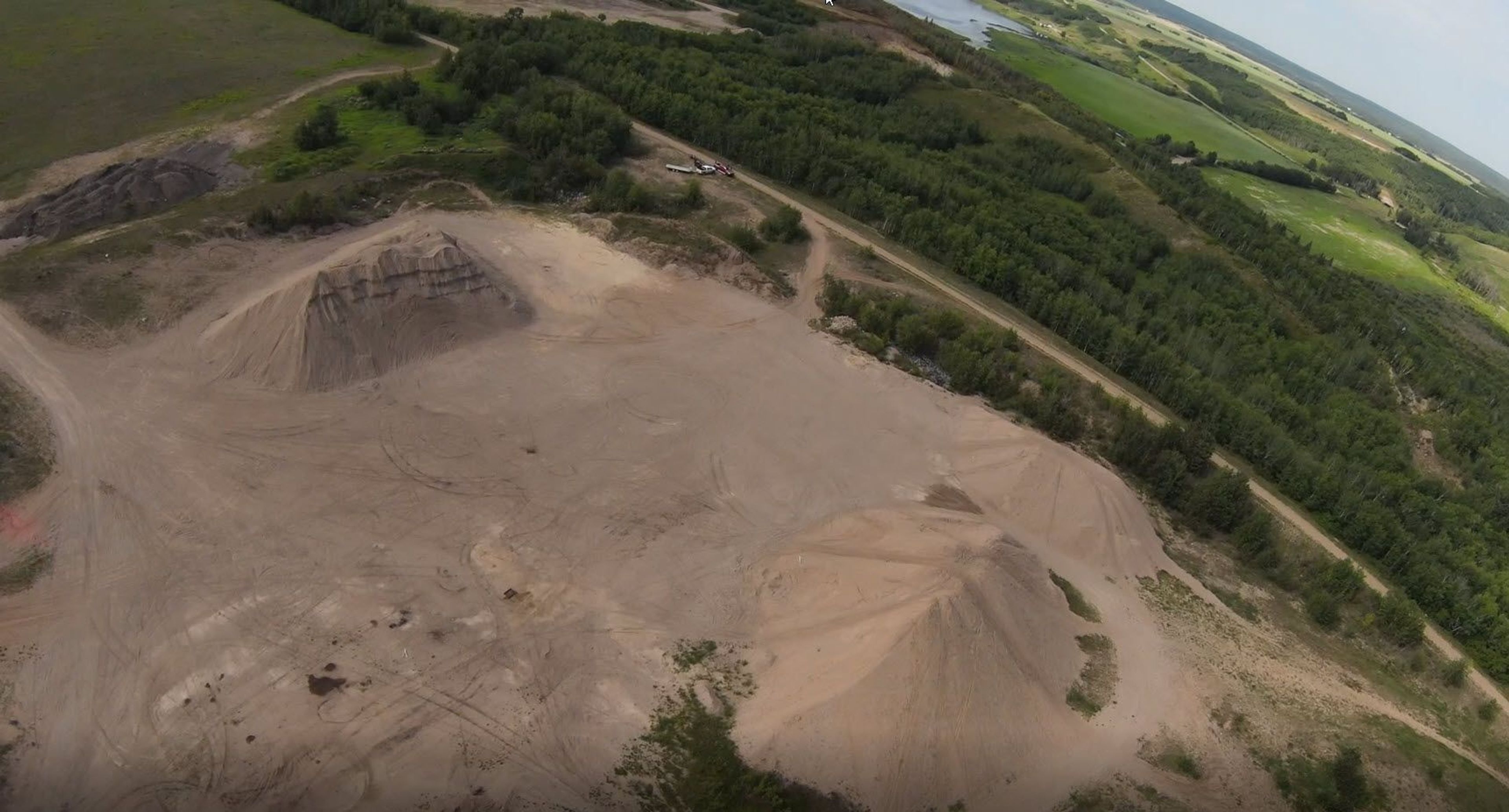 Former CN Gravel Pit 4 miles east of Elk Point