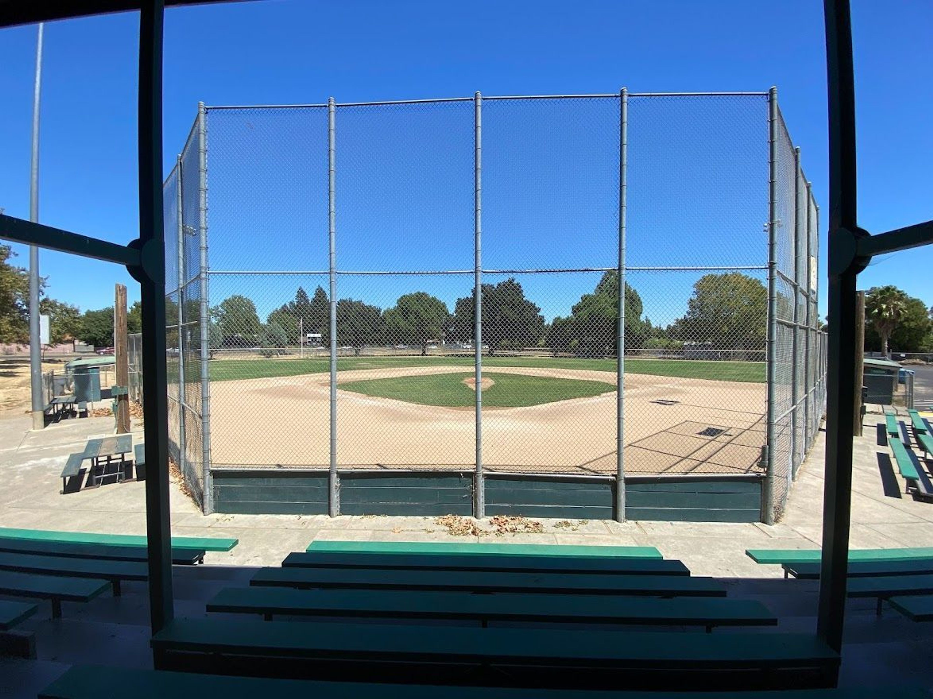 Keating Park Field A Bleachers