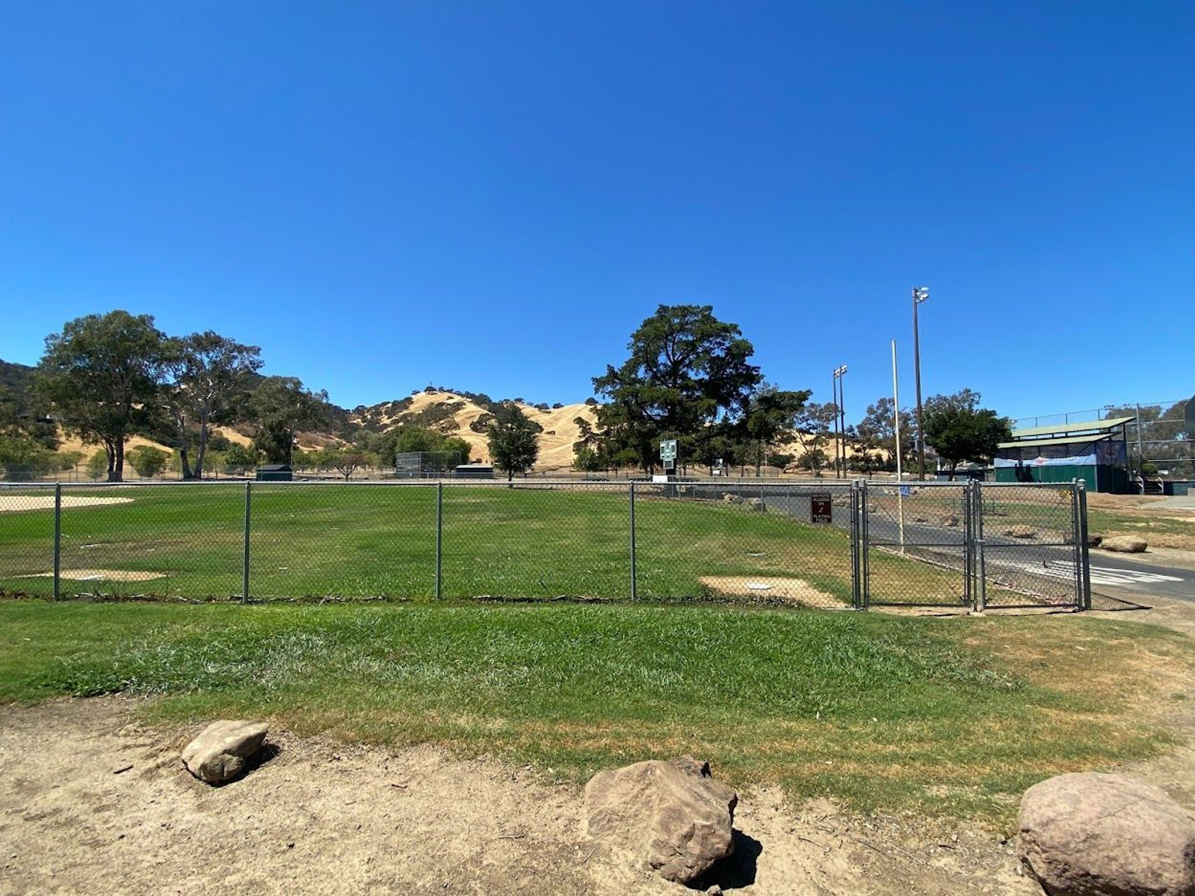 Keating Park Field F Rocks