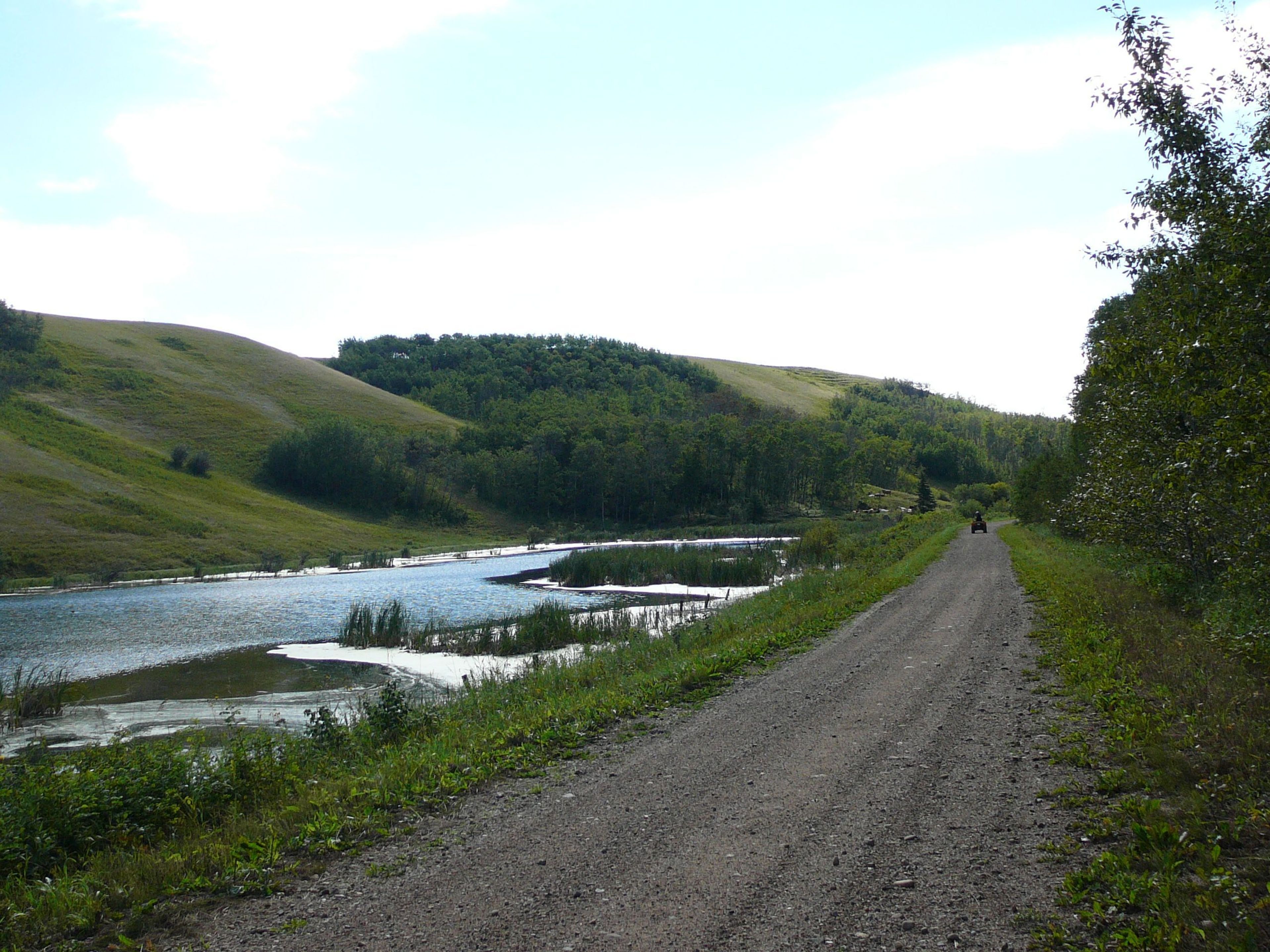 Three Pole Lake in the spring