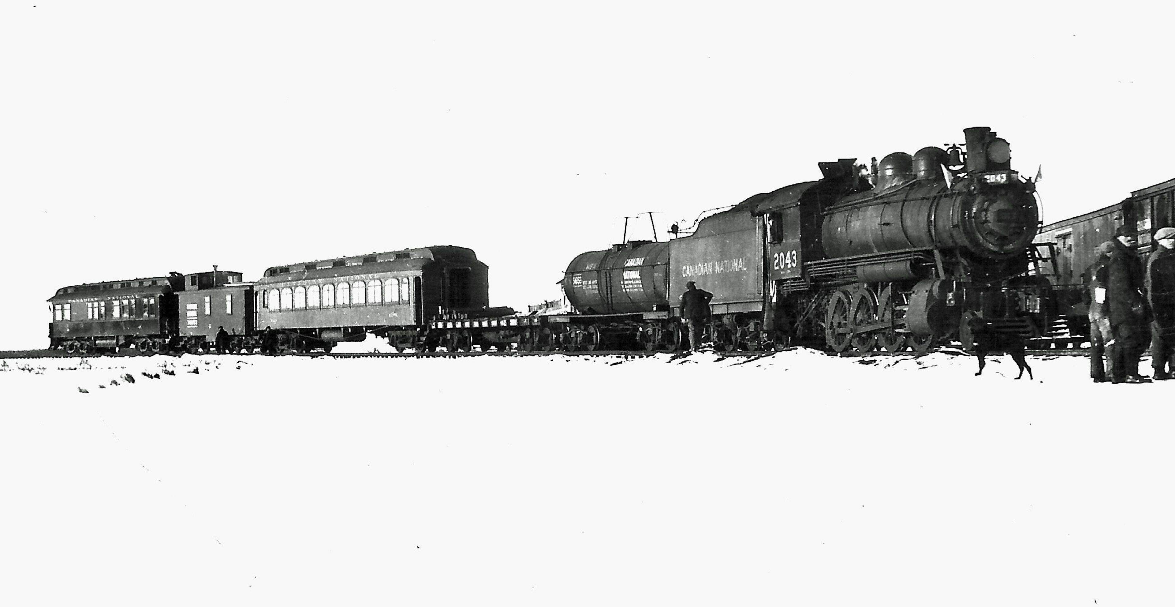 First train to Elk Point 1927