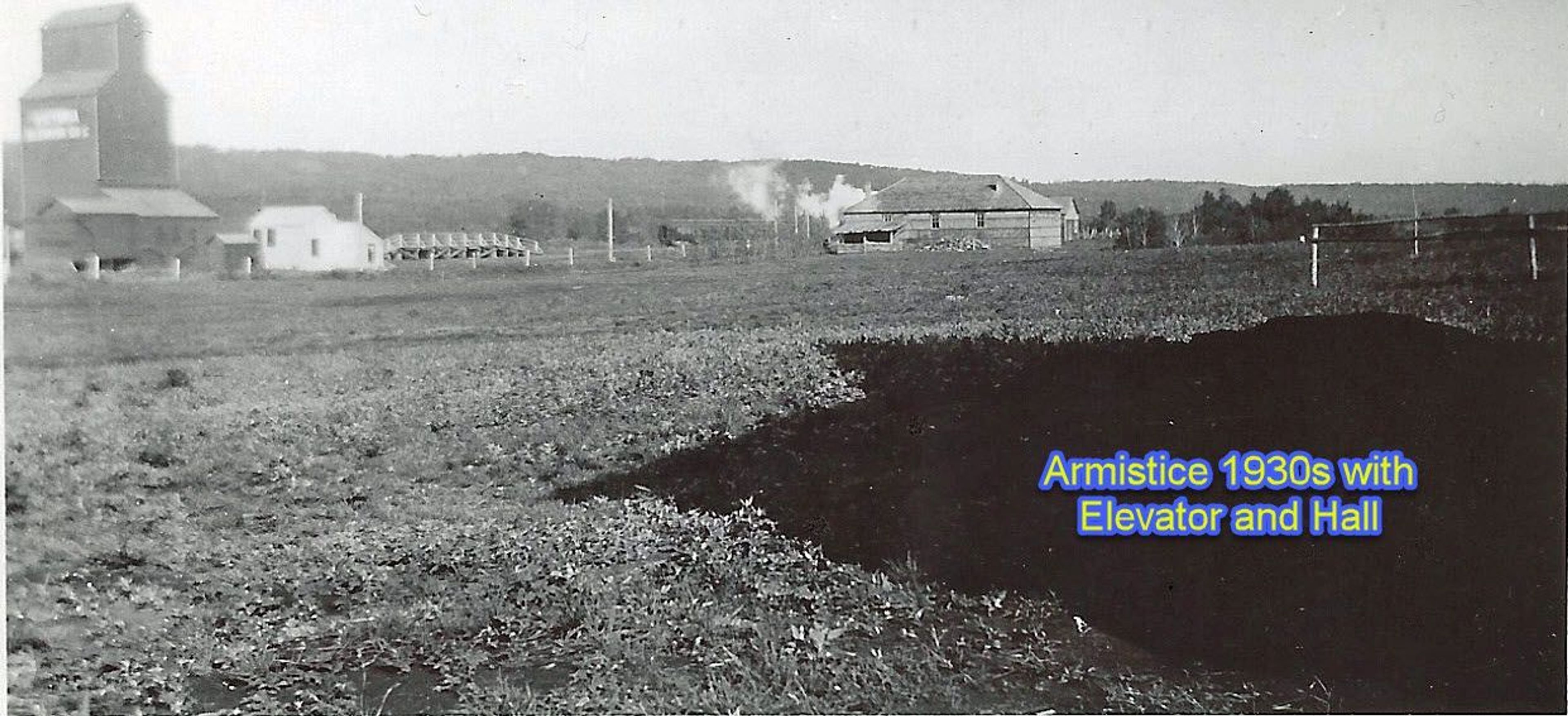 Armistice in 1930s with Elevator and Hall