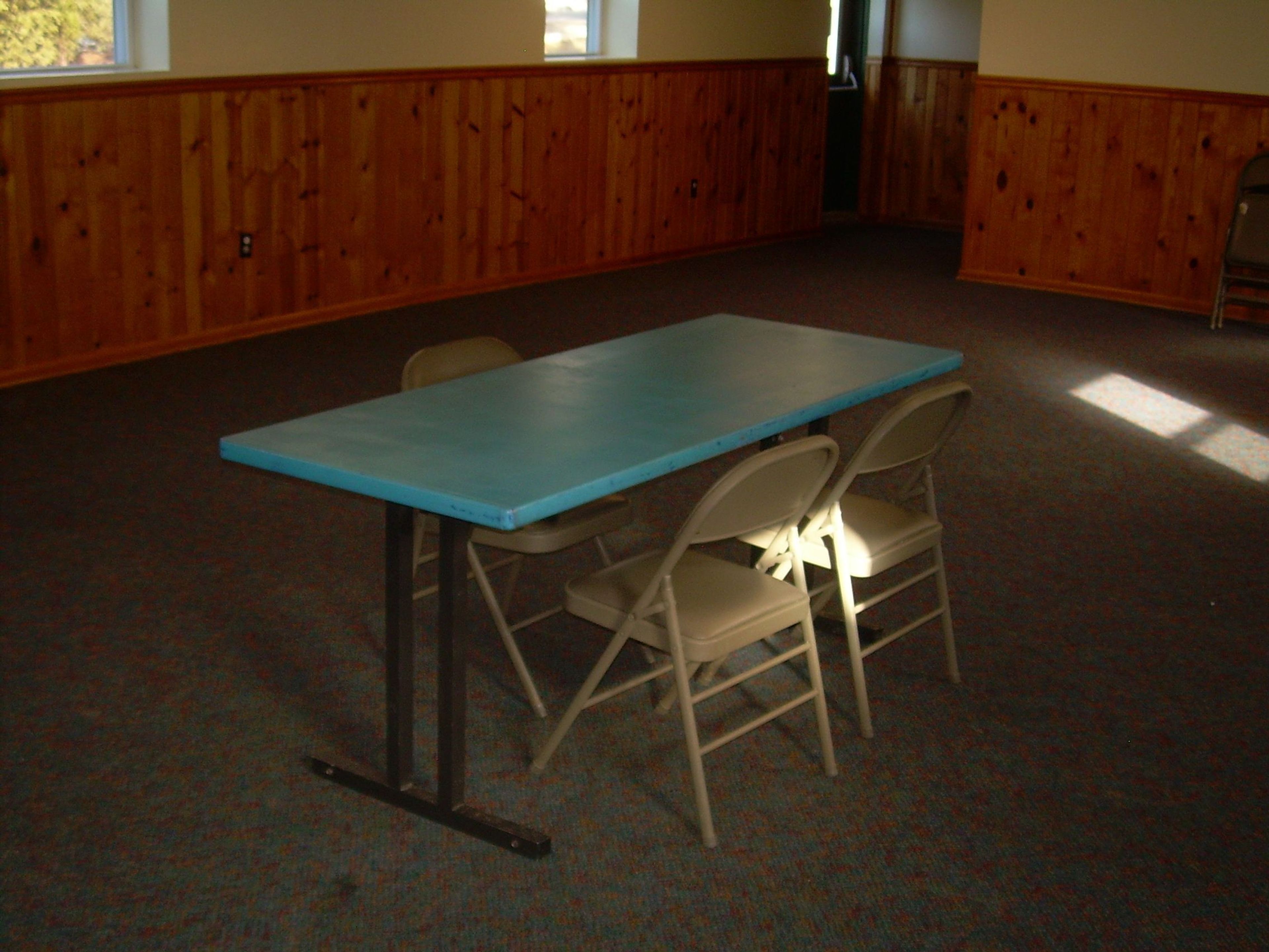 Carpet Room inside Allison-Jukebox Community Center