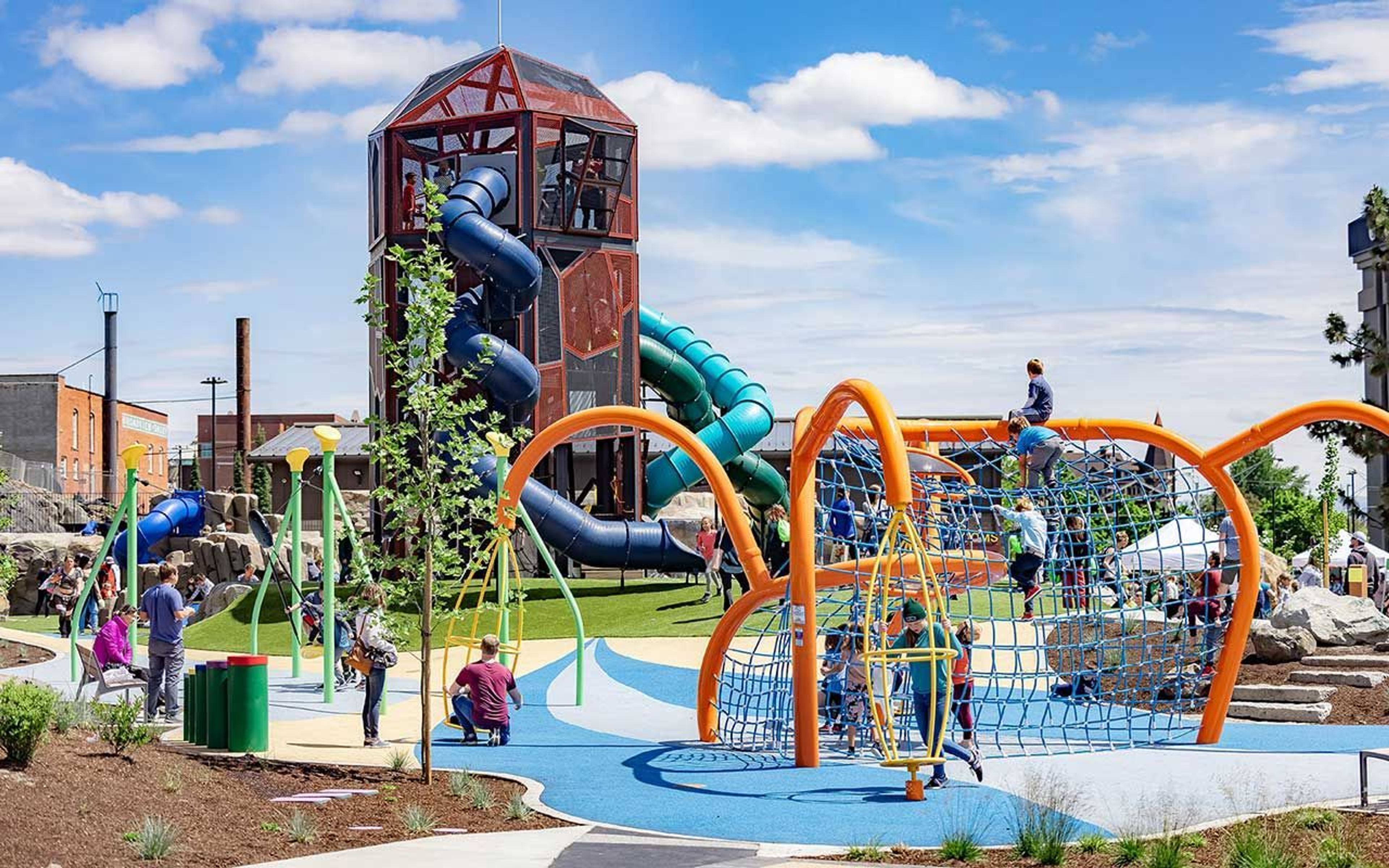 Playground at Riverfront Park