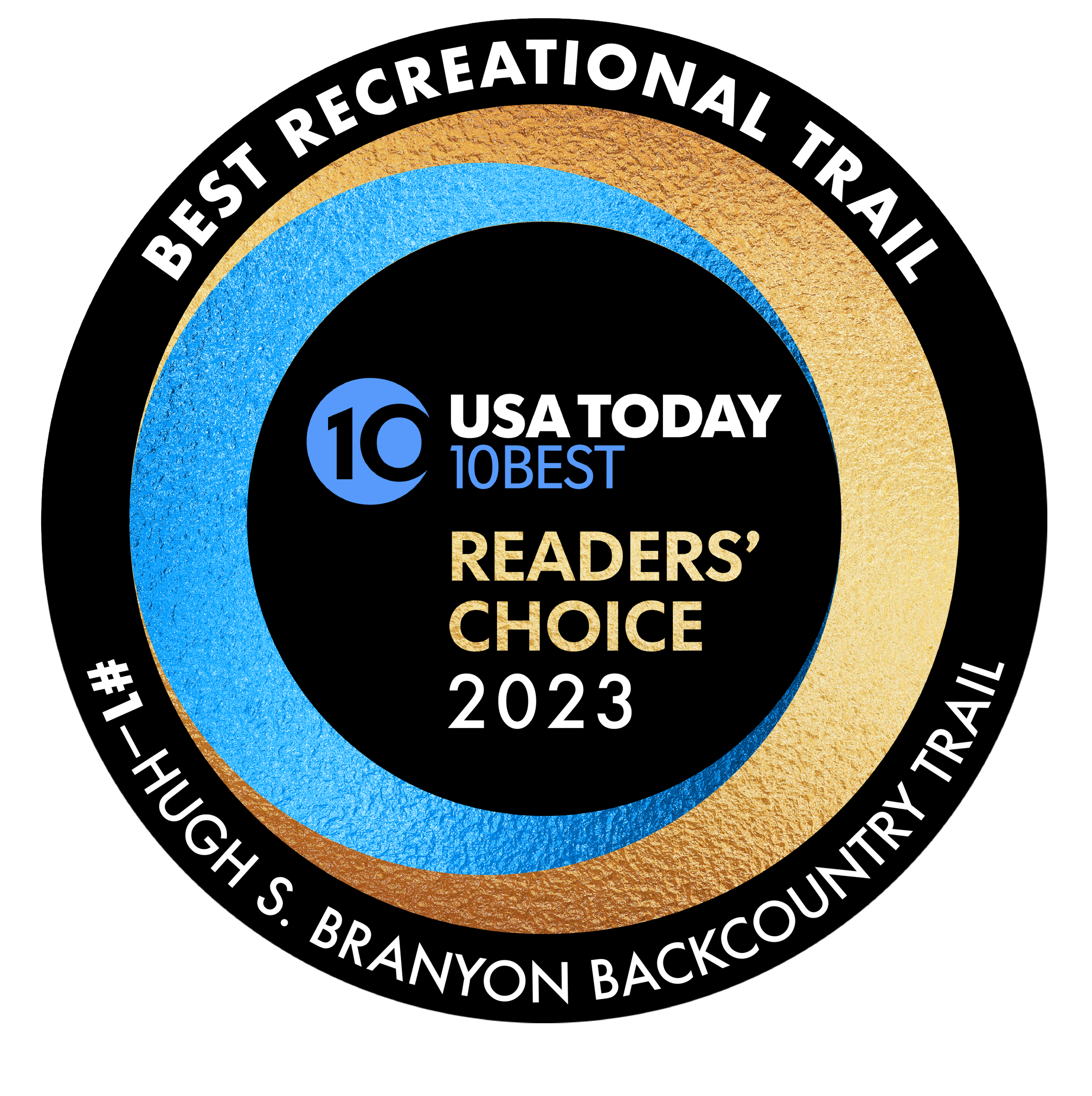 Hugh S. Branyon Backcountry Trail Named the Best Recreational Trail in the Nation!