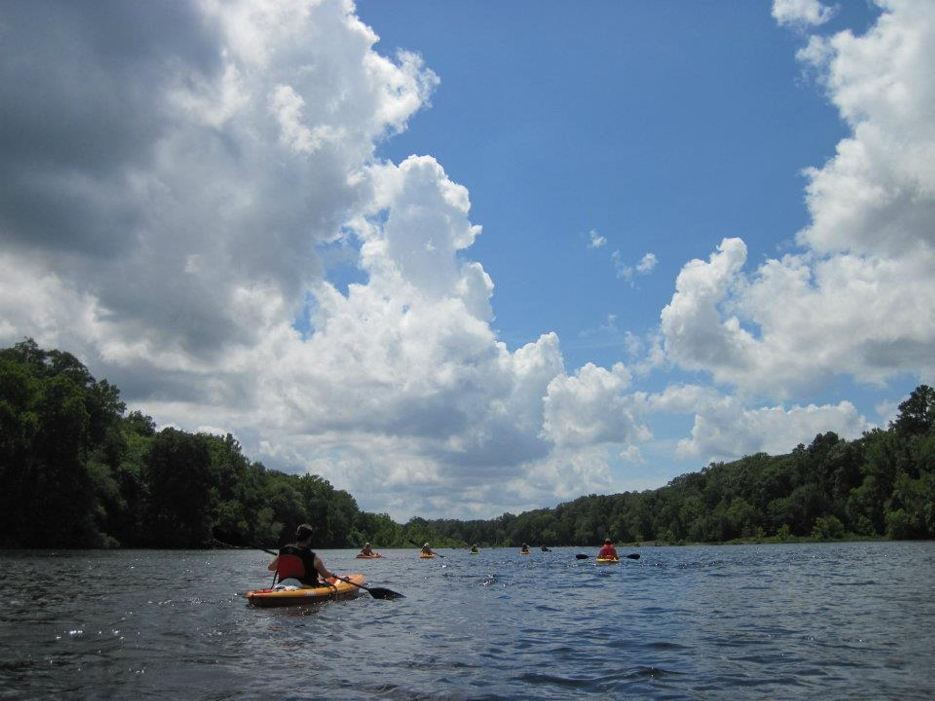 Coosa River in Wetumpka. Part of the Alabama Scenic River Trail. Photo by Callie Thornton.