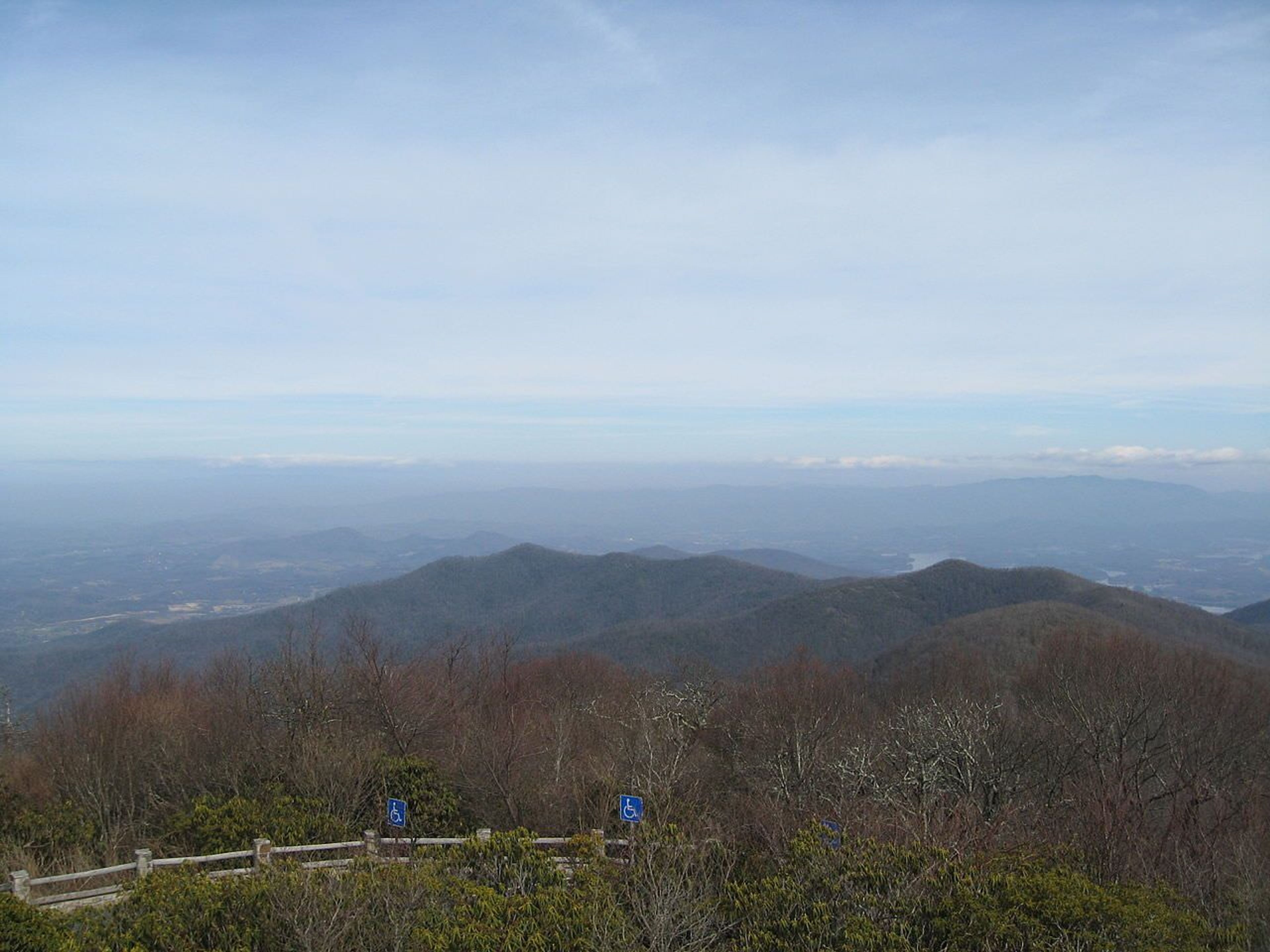 View from Brasstown Bald. Photo by wiki.