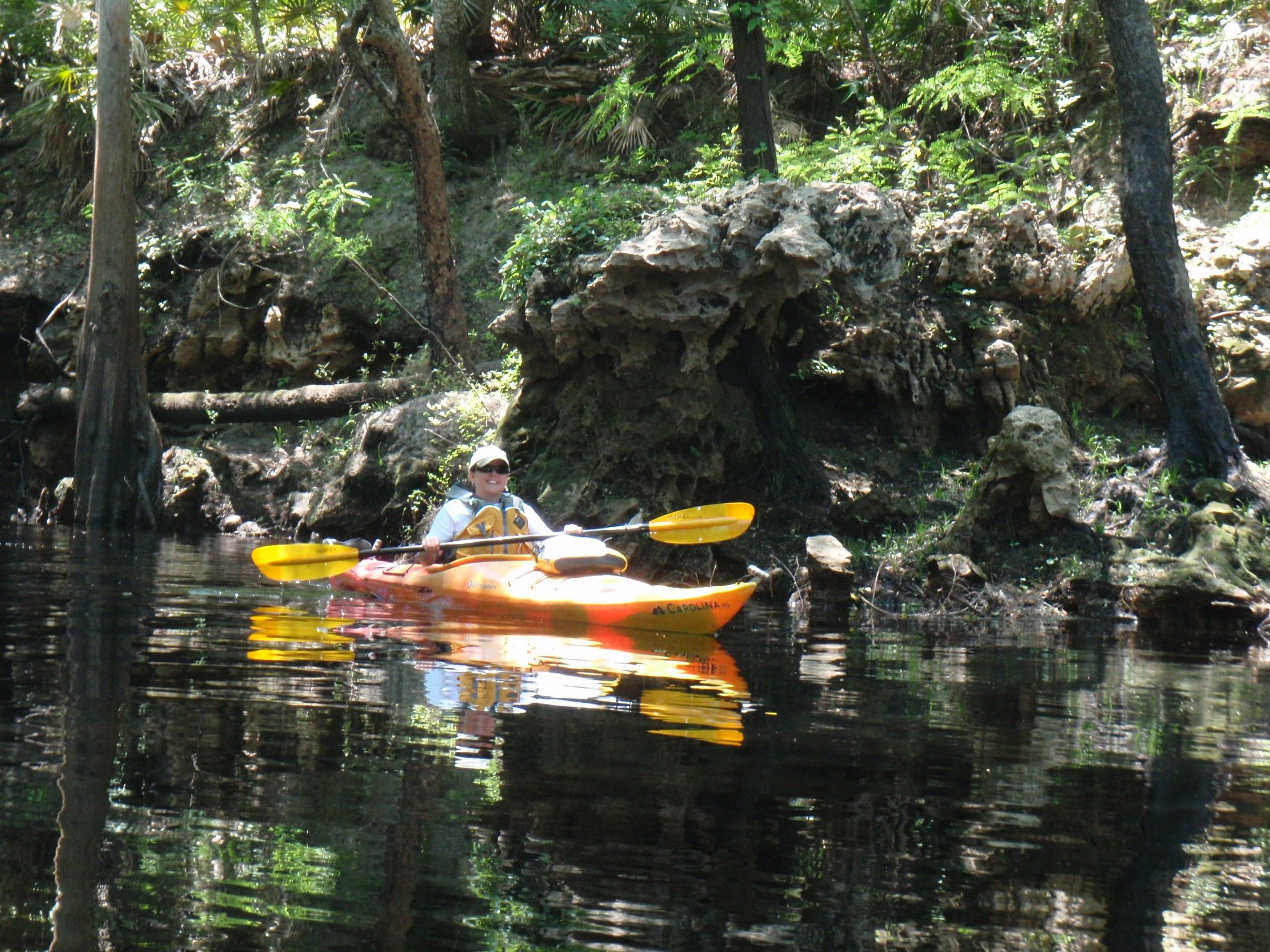 Paddling Aucilla River