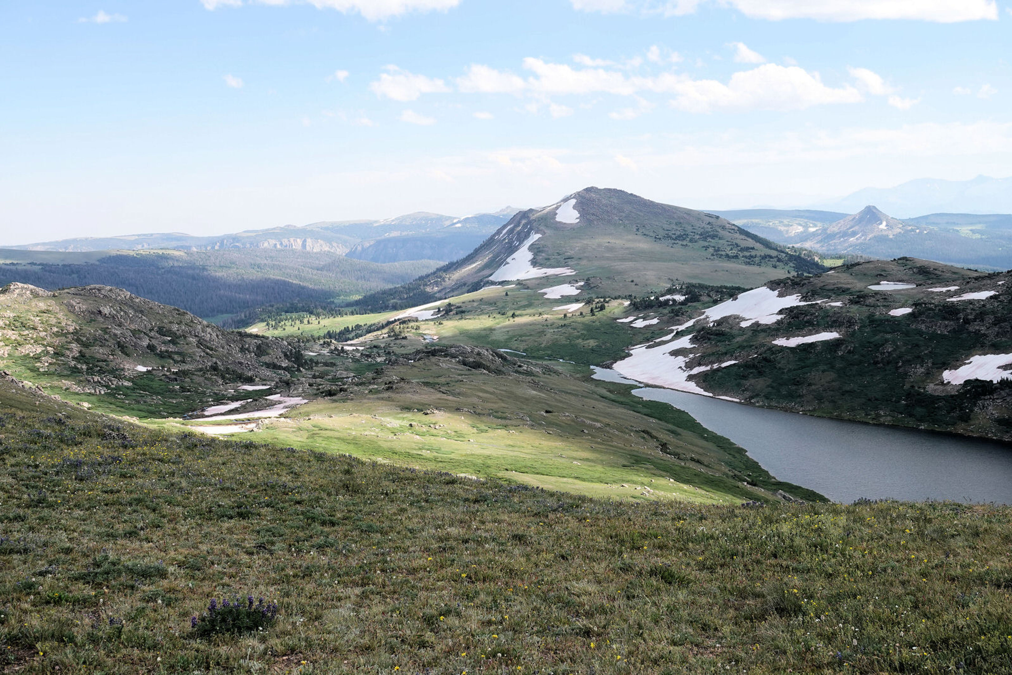 Beartooth Loop - view from near the trailhead on the Beartooth Highway - 7-19-18. Photo by Jim Walla.