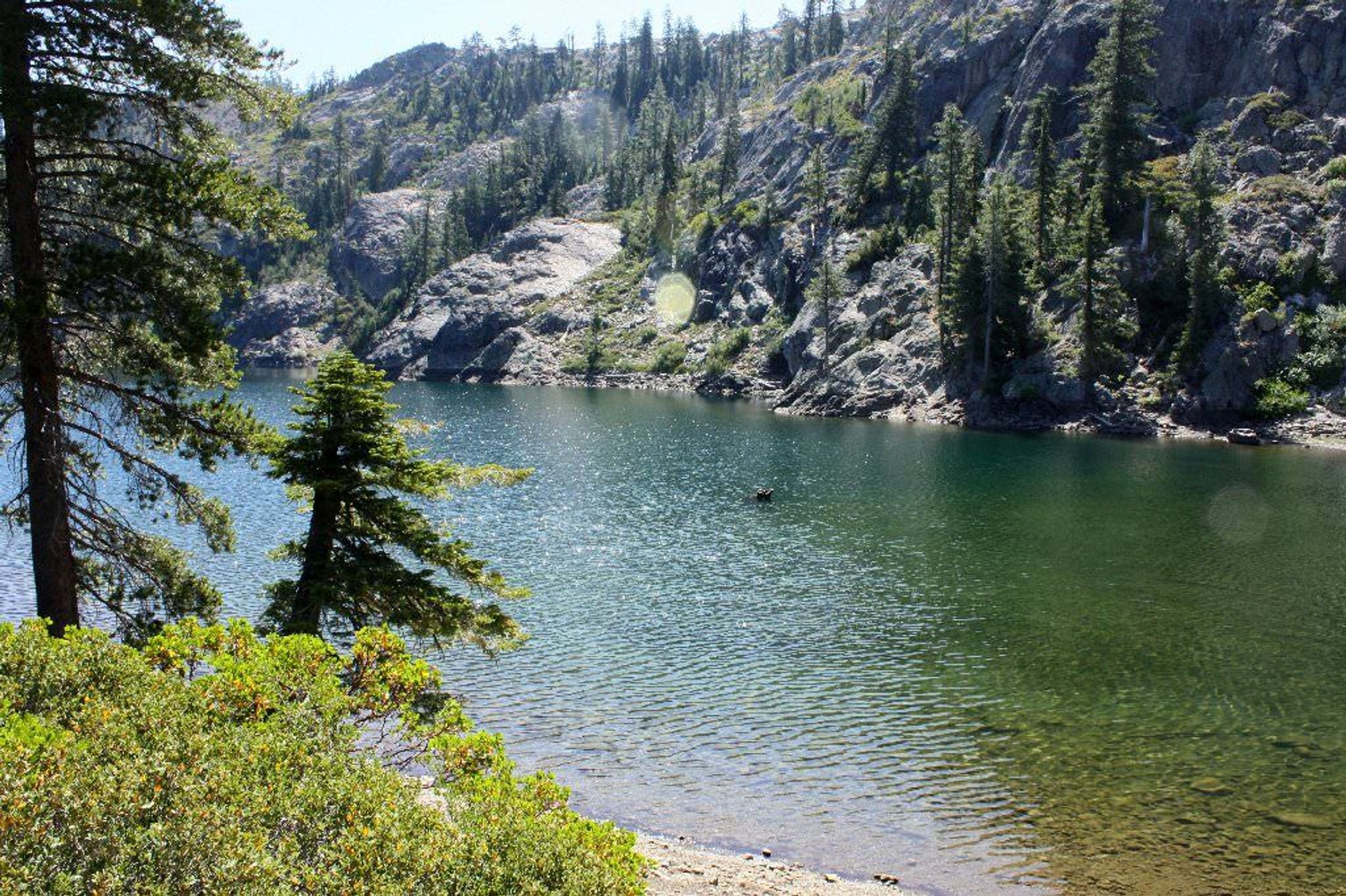 Kangaroo Lake, California. Photo by Kurt Cline.