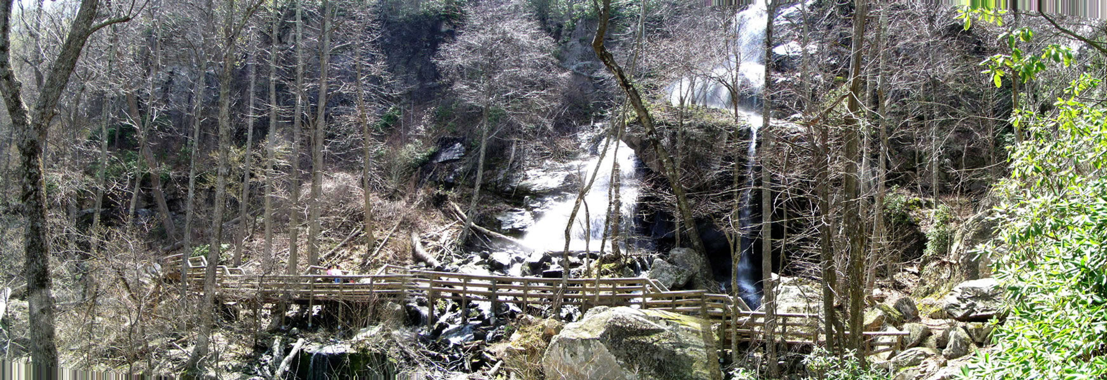 Apple Orchard Falls Viewing Area. Photo by USFS.