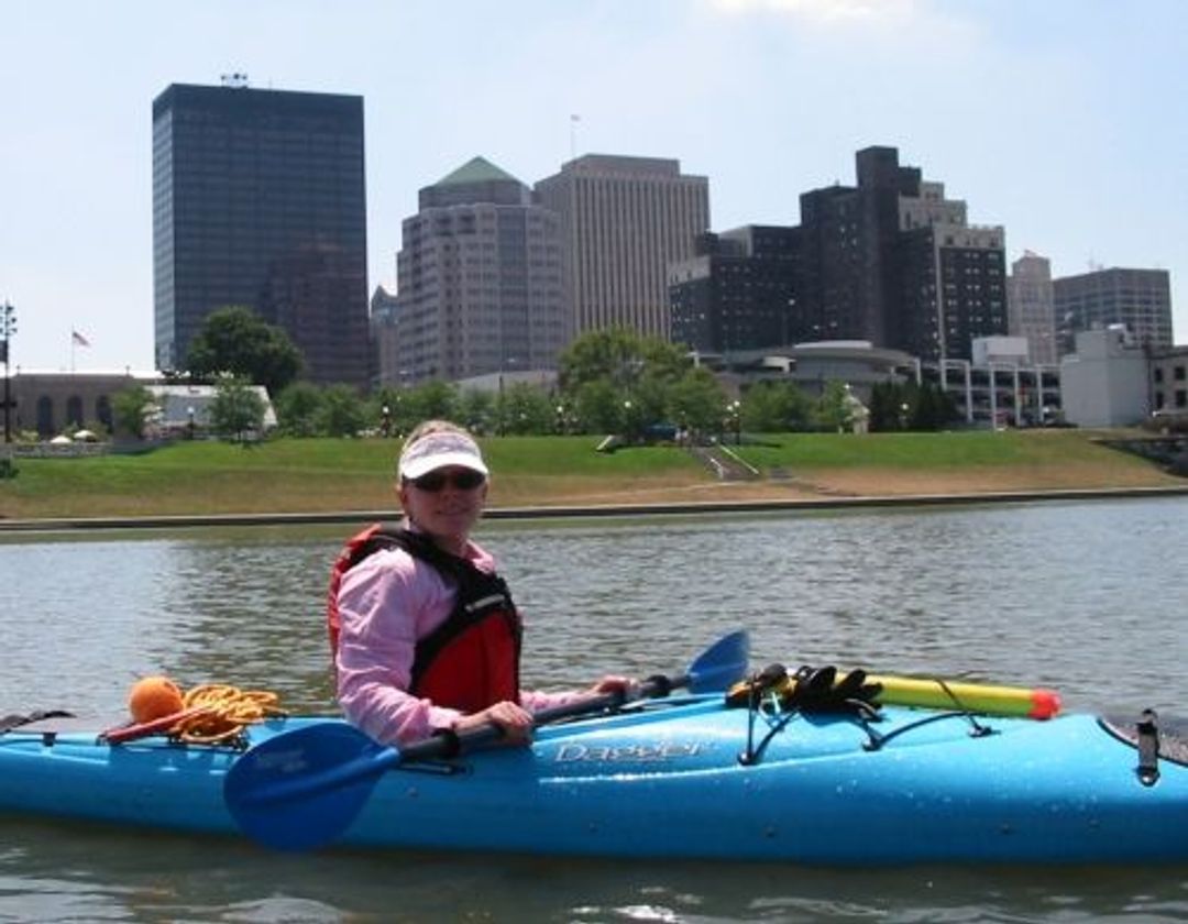 Great Miami River Water Trail in Downtown Dayton