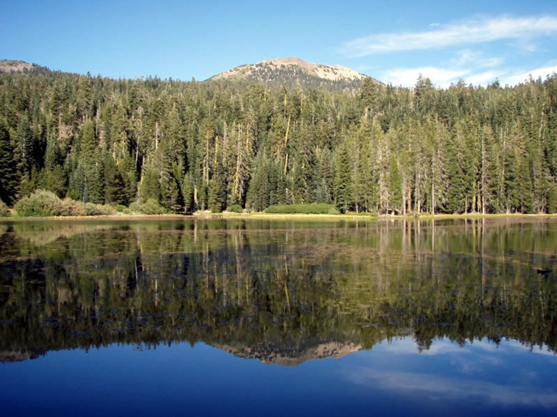 Heart Lake in Lassen National Forest. Photo by USDA Forest Service.