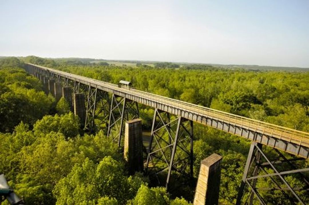 View of High Bridge, High Bridge Trail State Park