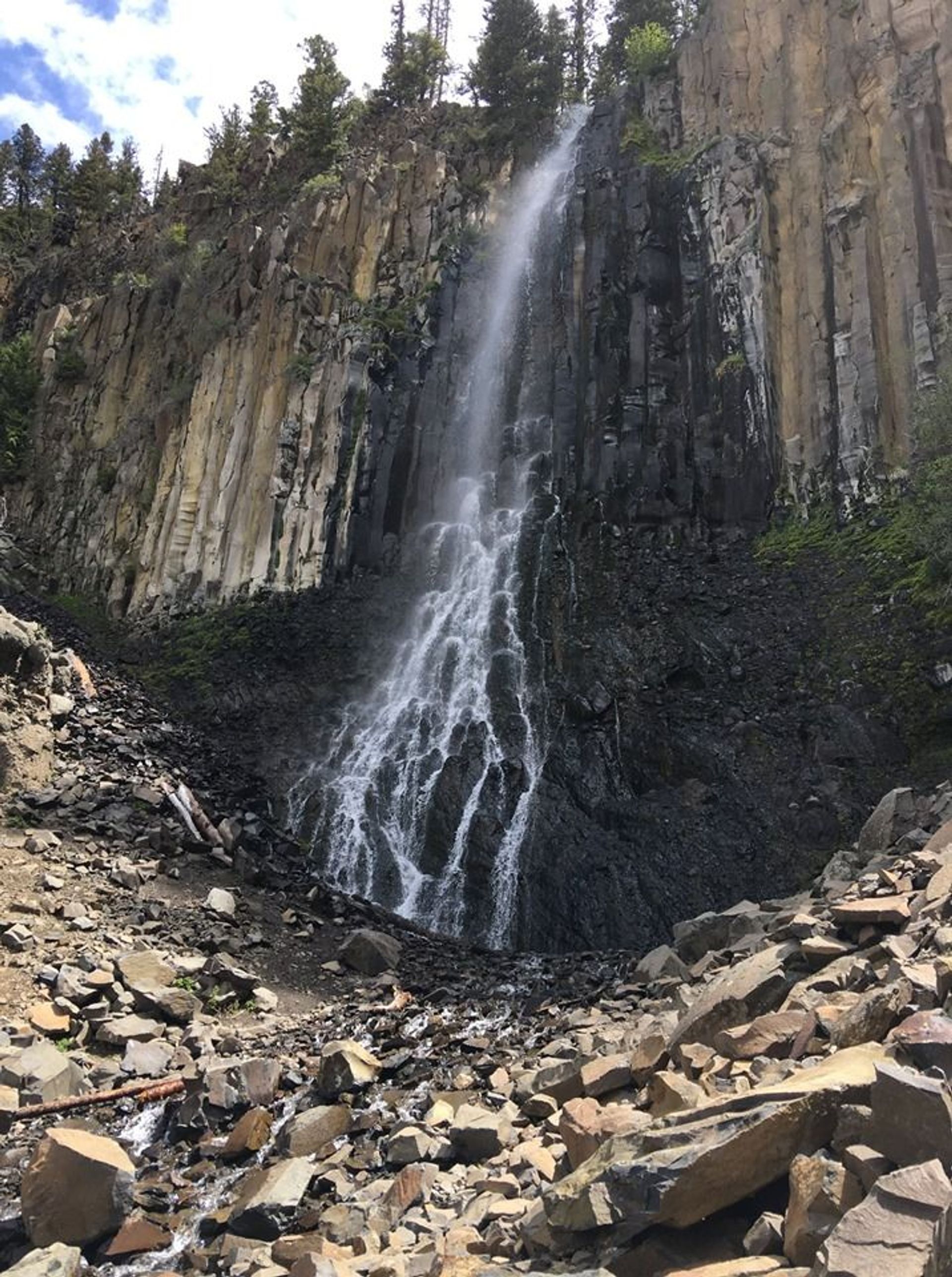 Palisade Falls. Photo by B.J. Curtis.