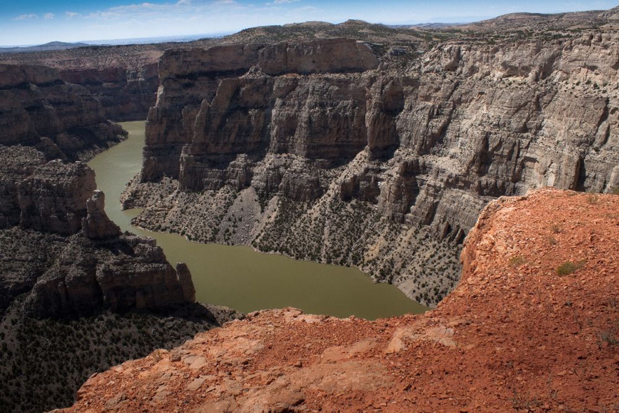 Scenic view of Bighorn Canyon. Photo by Anna Katharina.