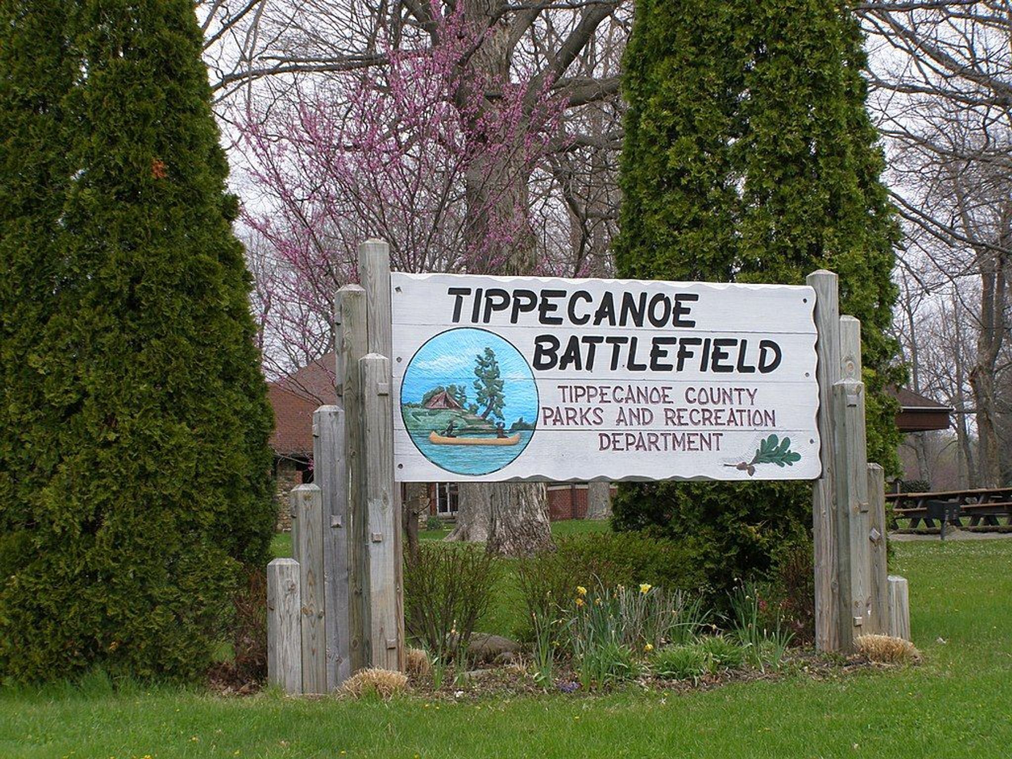 Tippecanoe Battlefield Park along this section of the trail. Photo by Chris Light.