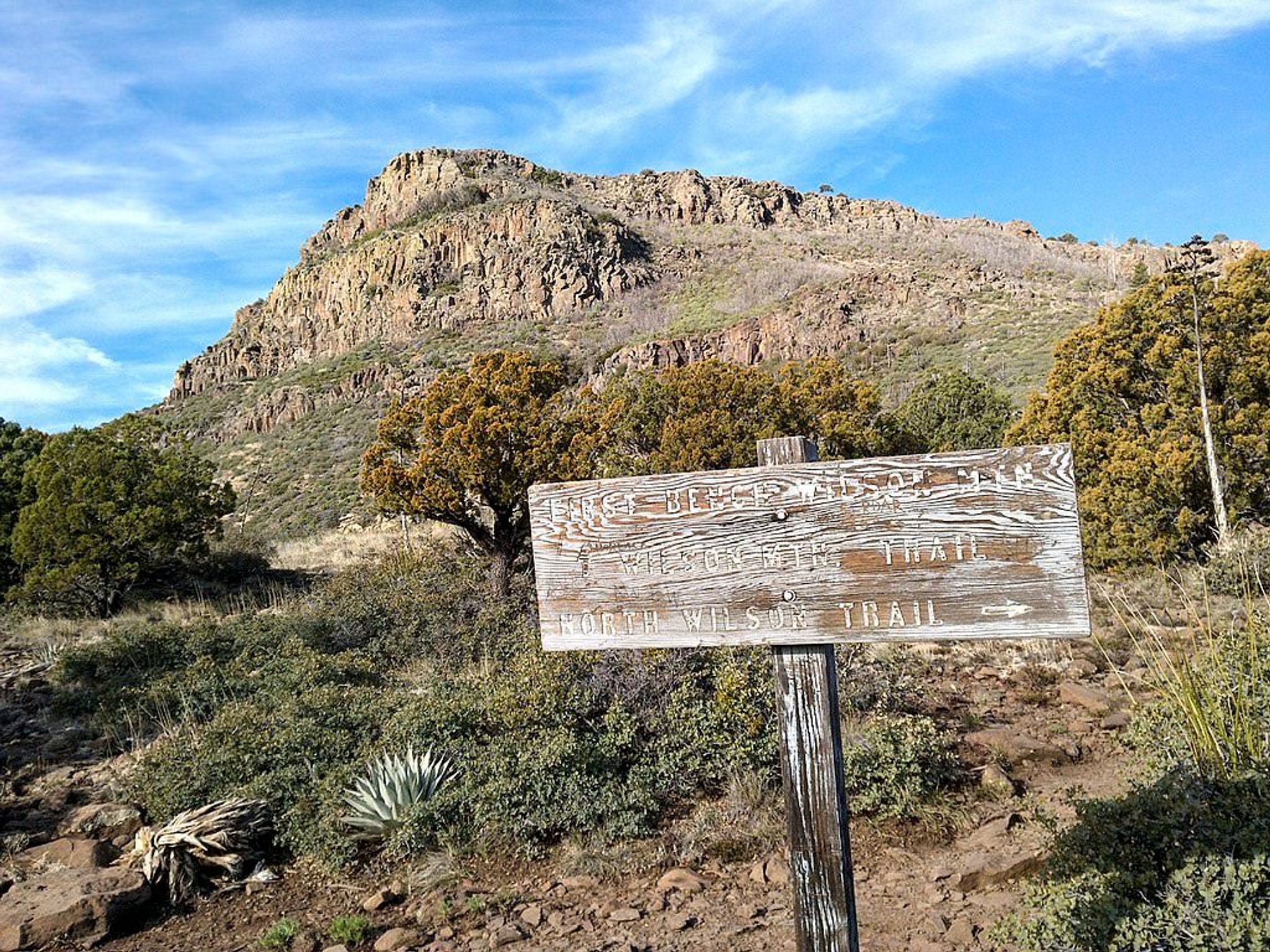 Wilson Mountain North Trail, Sedona, Arizona, Coconino County. Photo by David Pinter/wiki.