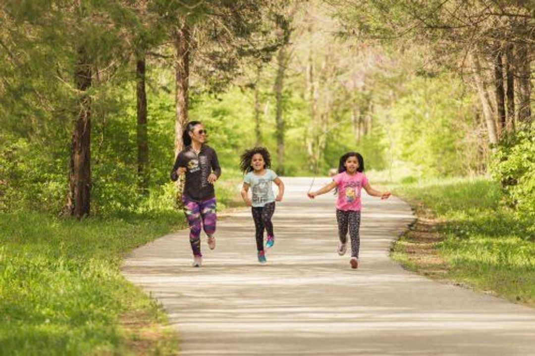 People of all ages and backgrounds love the trail!