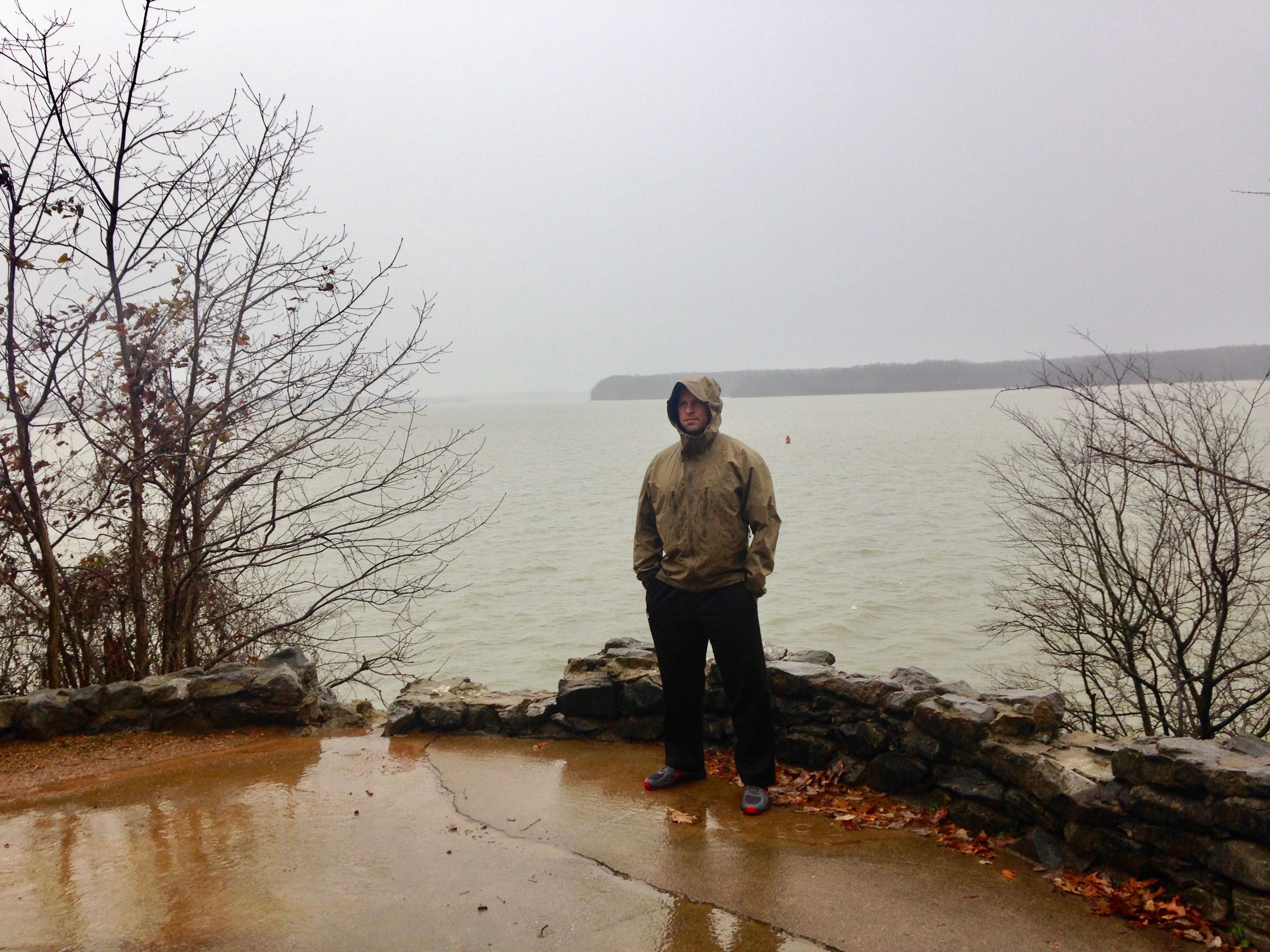 Scenic overlook of Lake Barkley from the trail. Photo by Donna Kridelbaugh & John Stone.