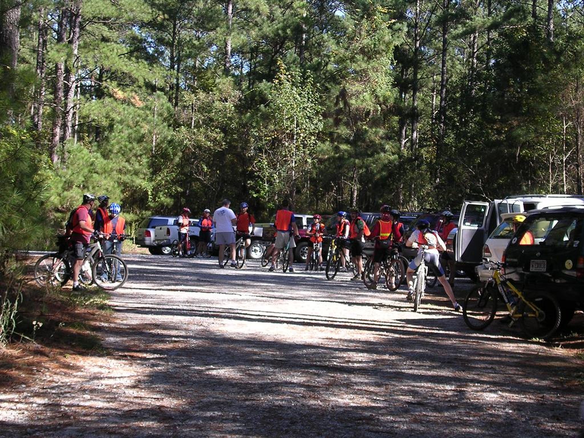 SORBA-CSRA at Petersburg Trailhead.