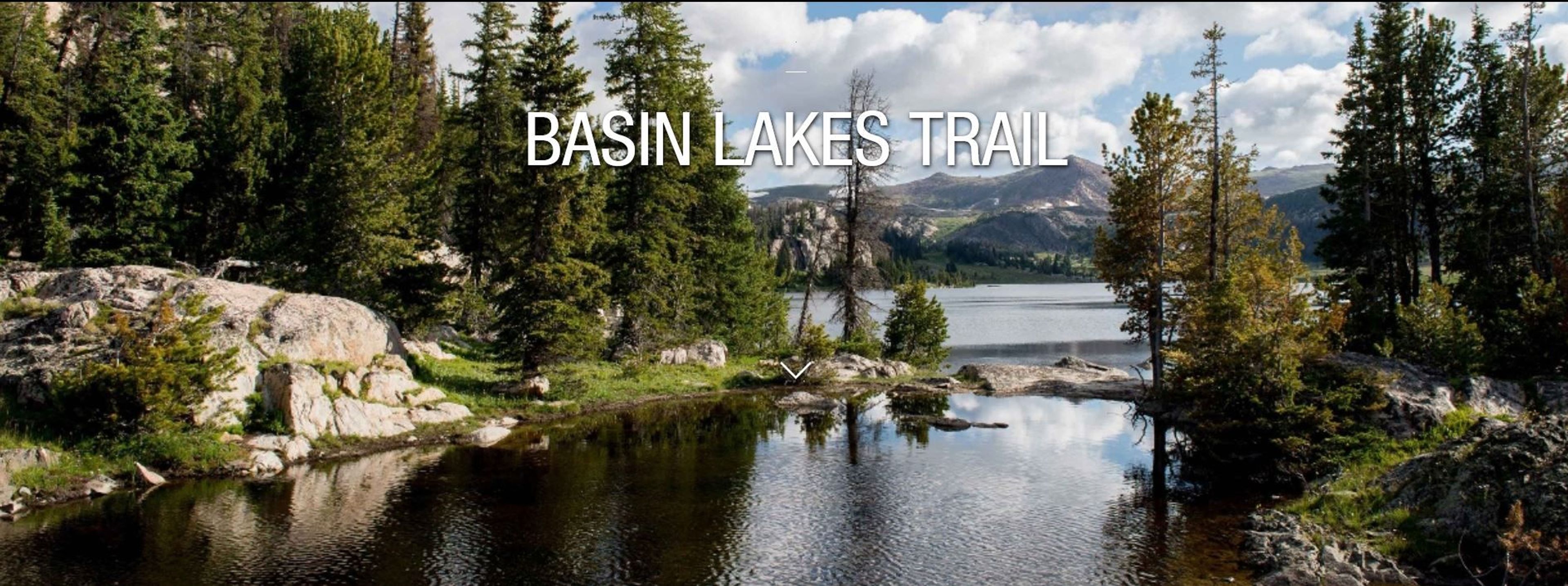 Basin Lake. Photo by USFS.