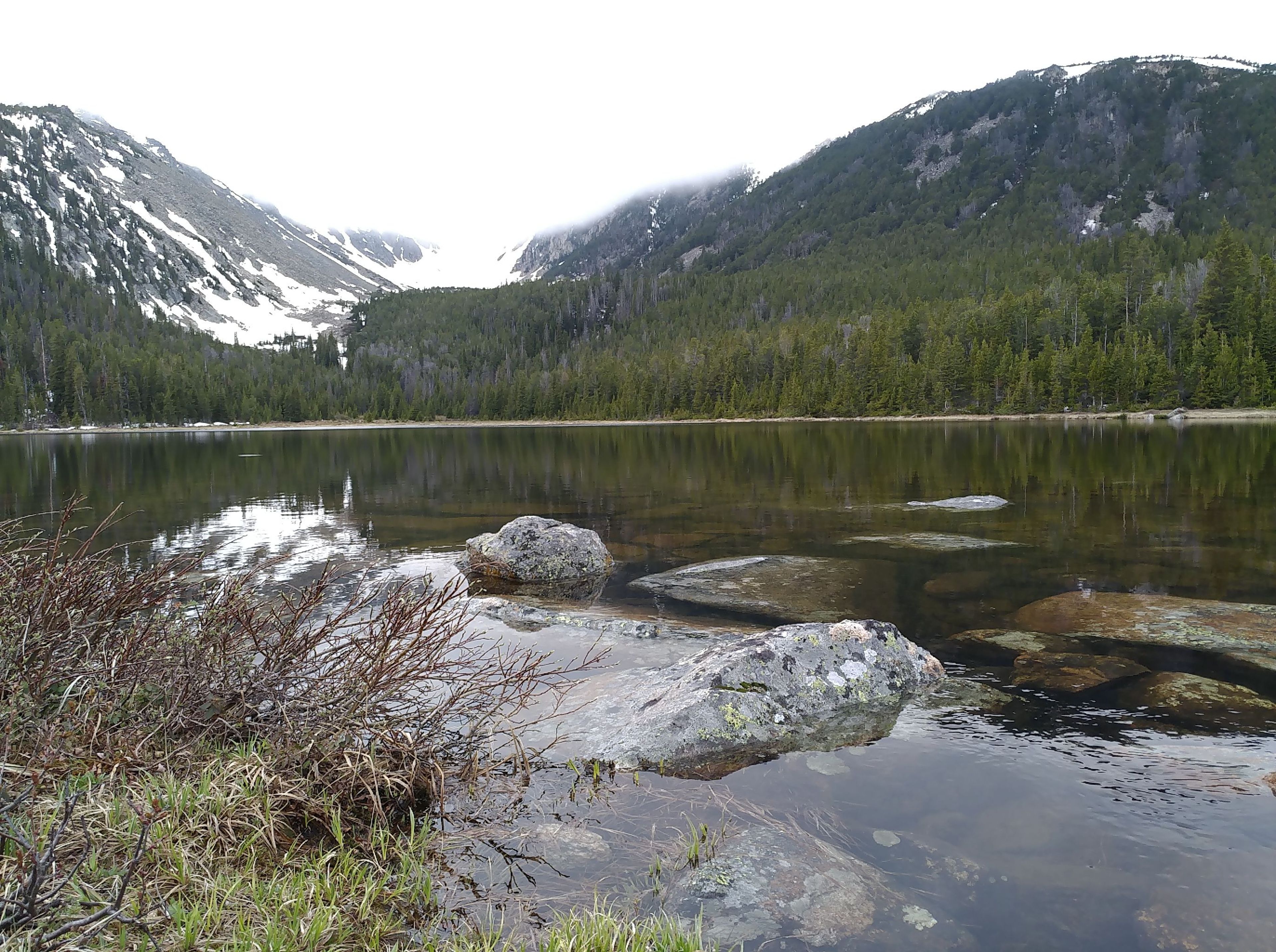 Upper Basin Lake. Photo by Kasie Haack.