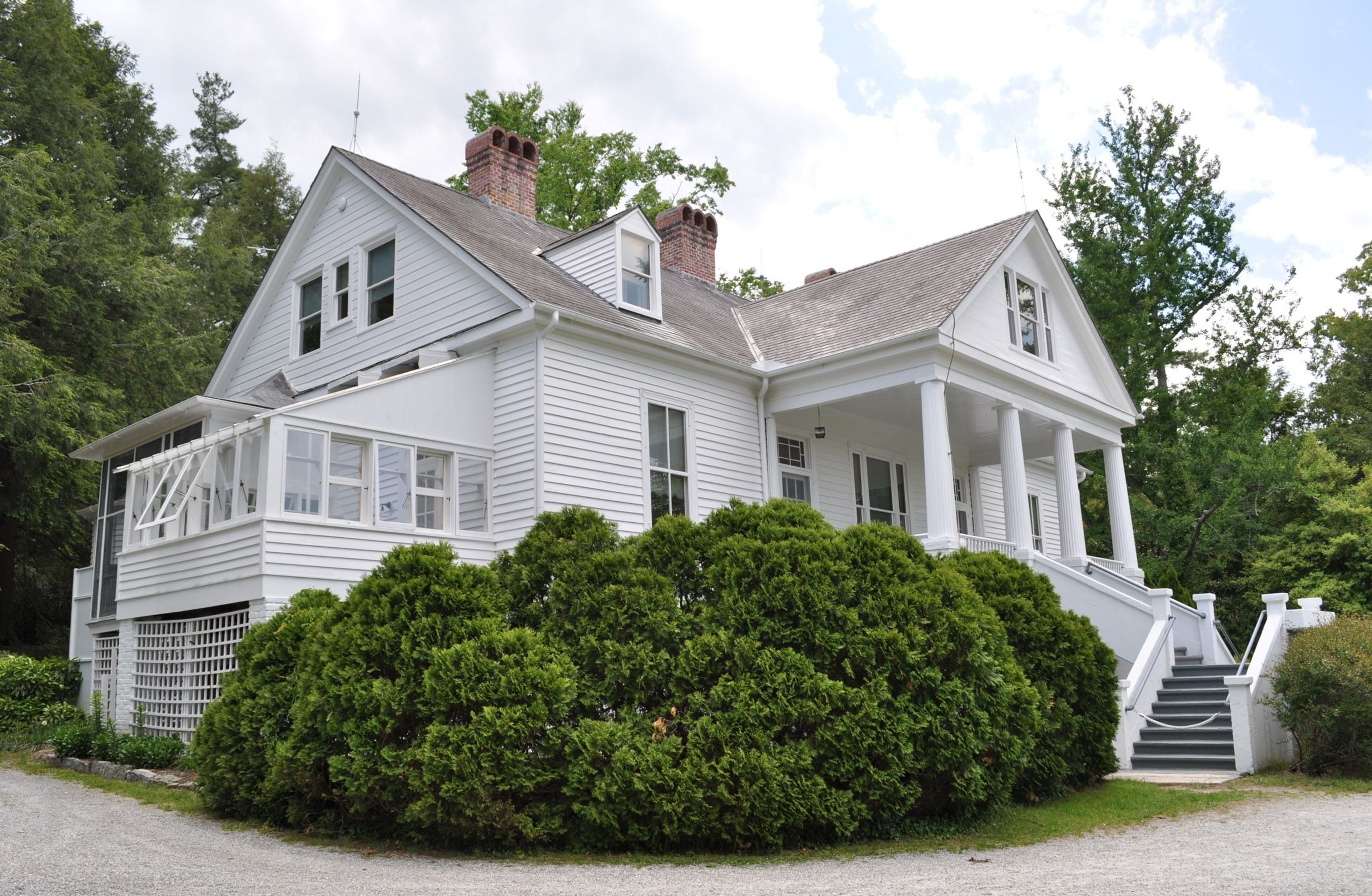 Carl Sandburg's main house. Photo by NPS.