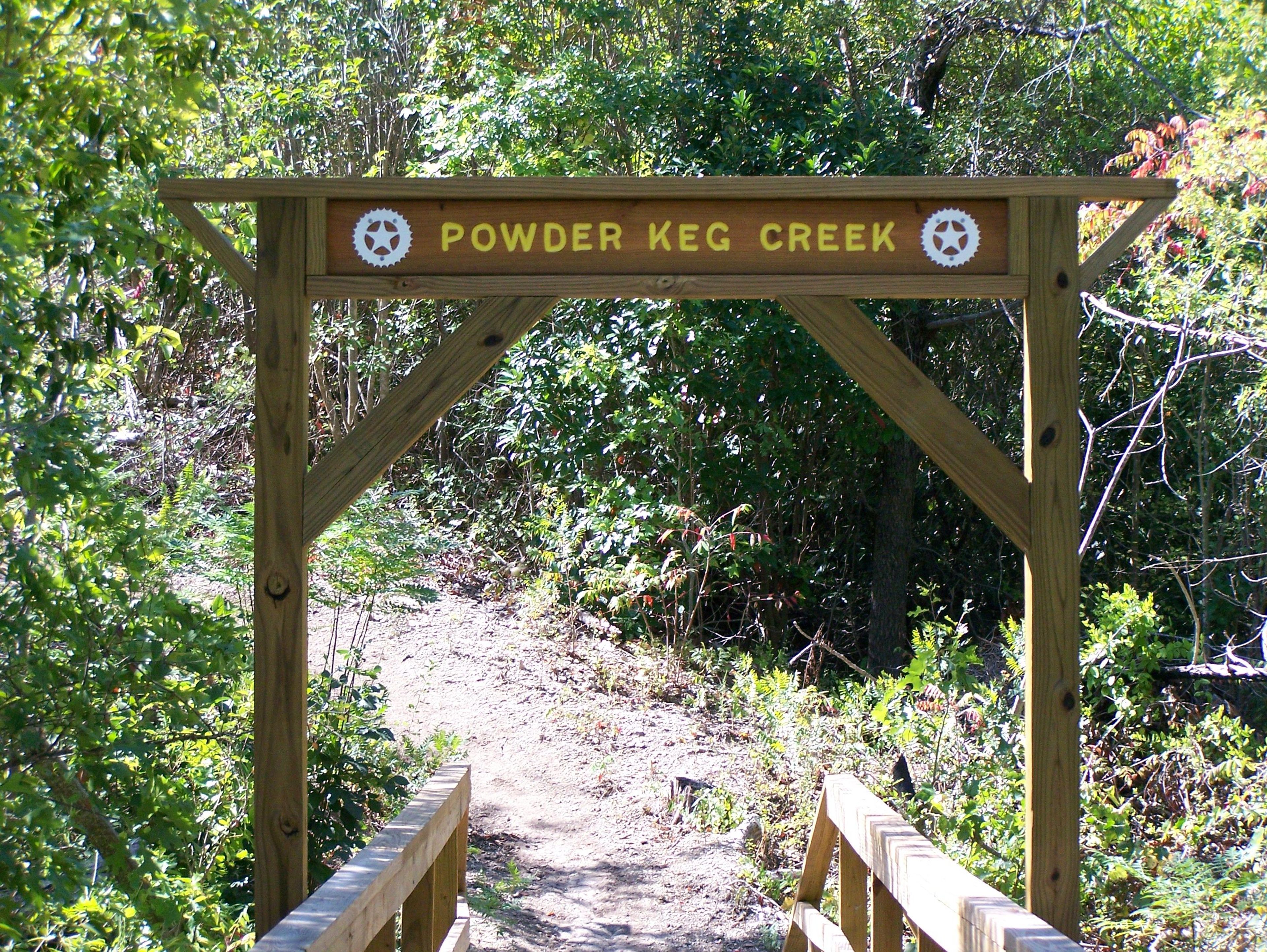 Bridge on Powder Monkey Trail.